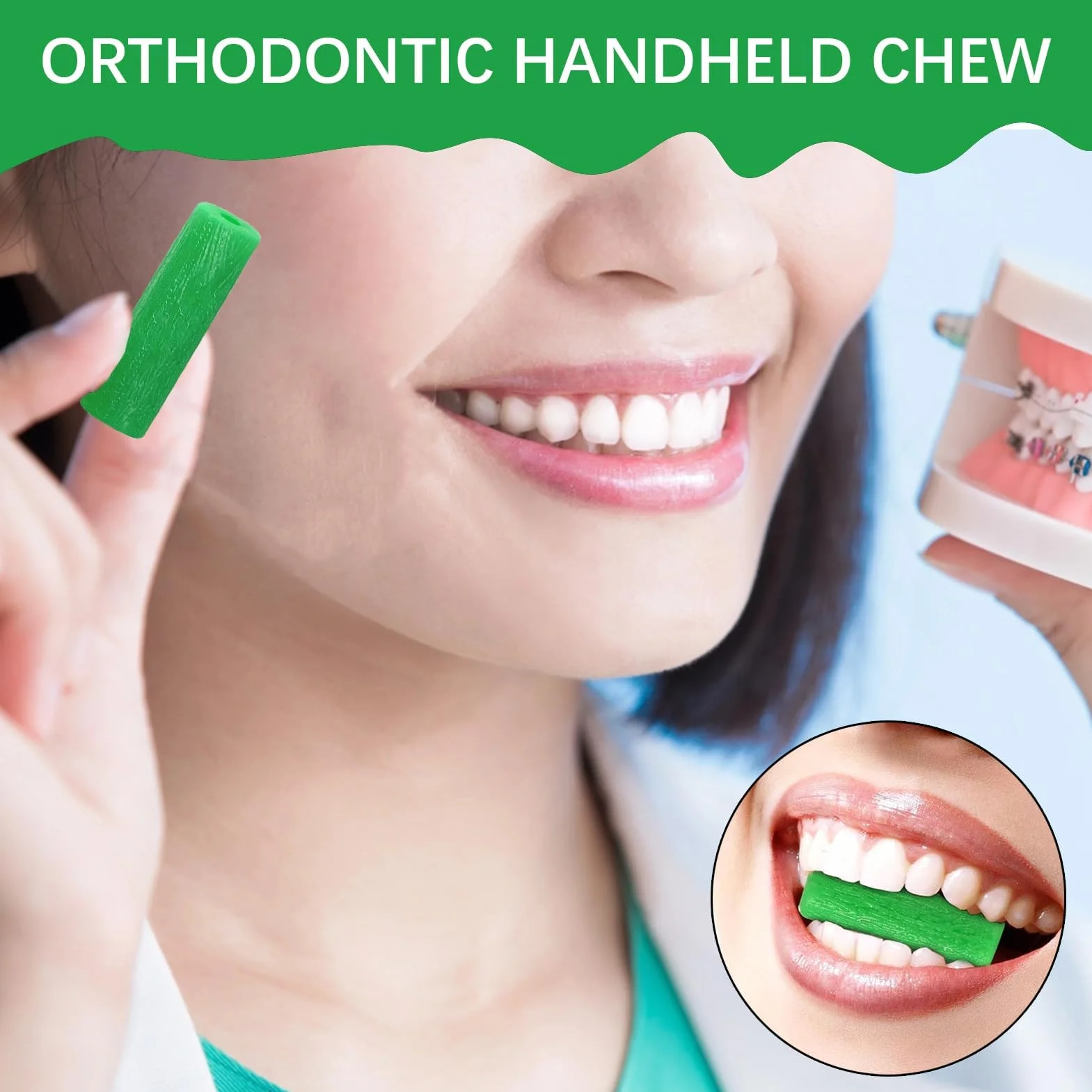 Aligner Chewies ortodontyczne wielokrotnego użytku zestaw 20 sztuk