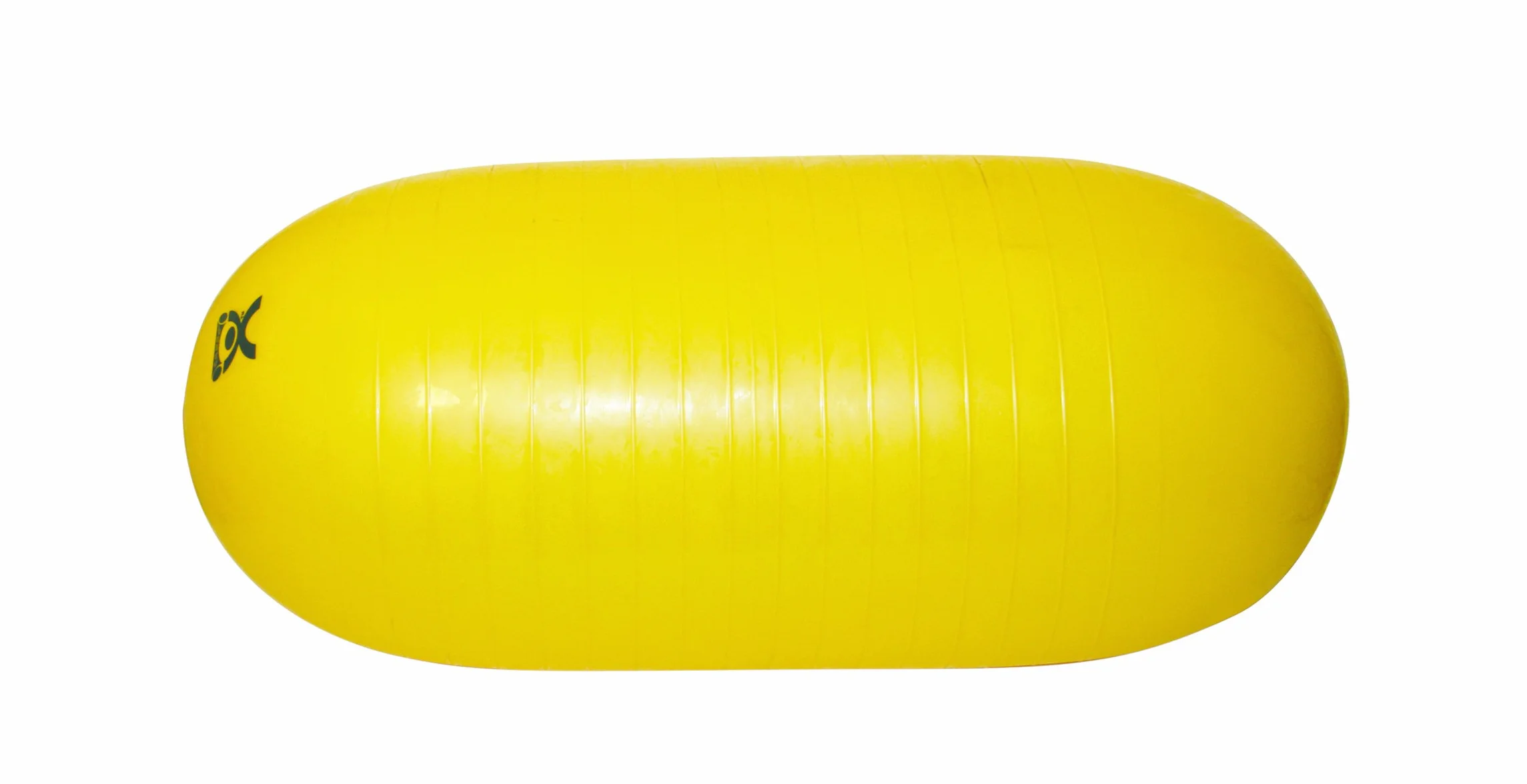 CanDo Rolka do ćwiczeń/kula motoryczna/piłka fitness w kształcie tabletek - kulka do tabletek CanDo - żółta, 40 cm x 90 cm