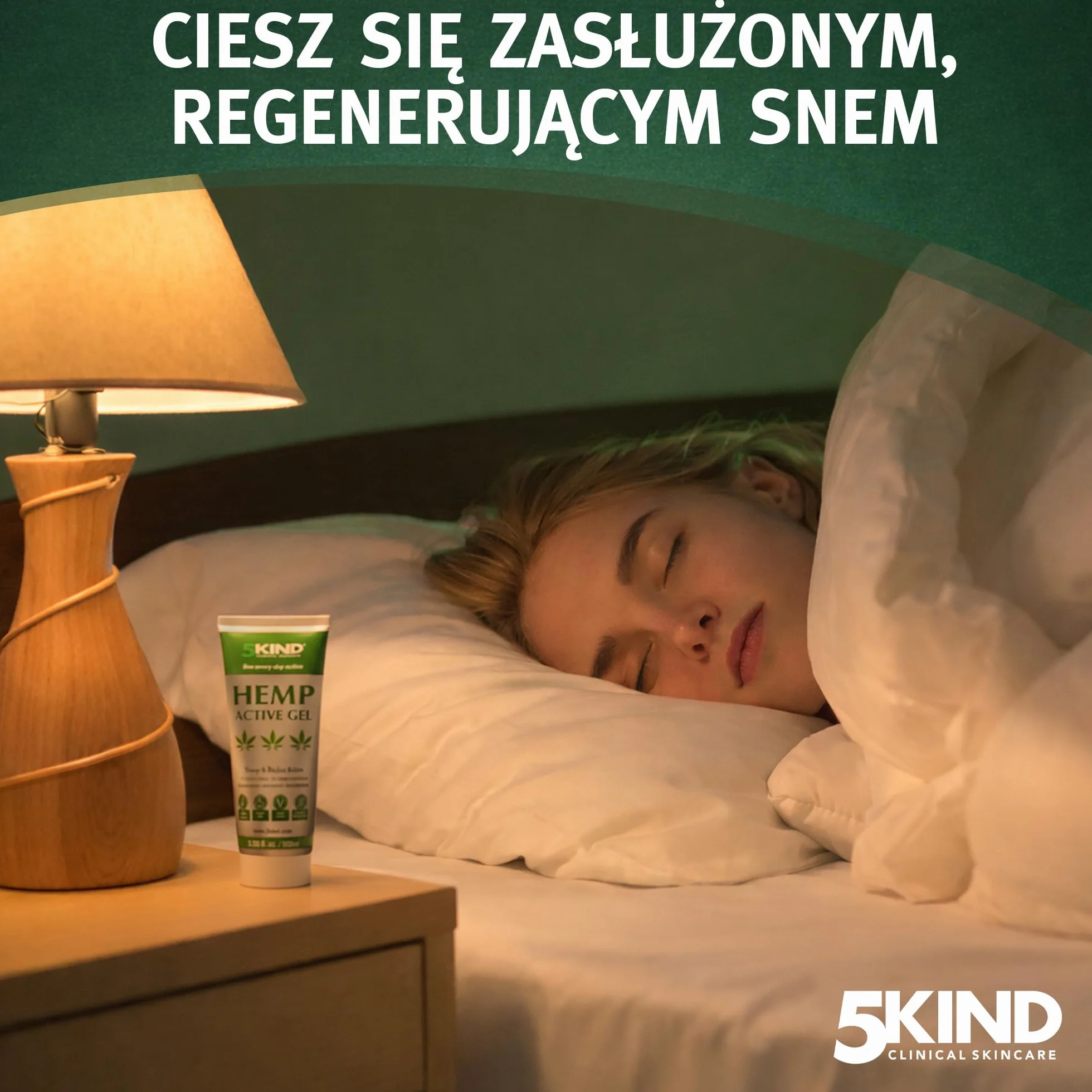 5kind uspokajający aktywny żel konopny do mięśni i stawów – bardzo skuteczna, uspokajająca formuła z olejkiem konopi i naturalnymi ekstraktami, uspokaja stopy, kolana, plecy, ramiona 100ml