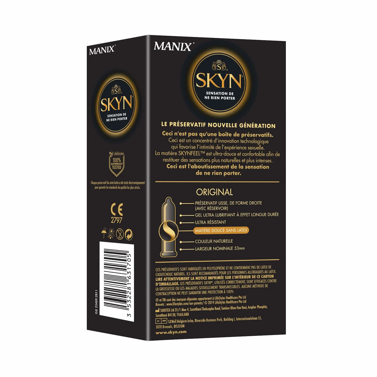 Manix Skyn prezerwatywy, 10 sztuk