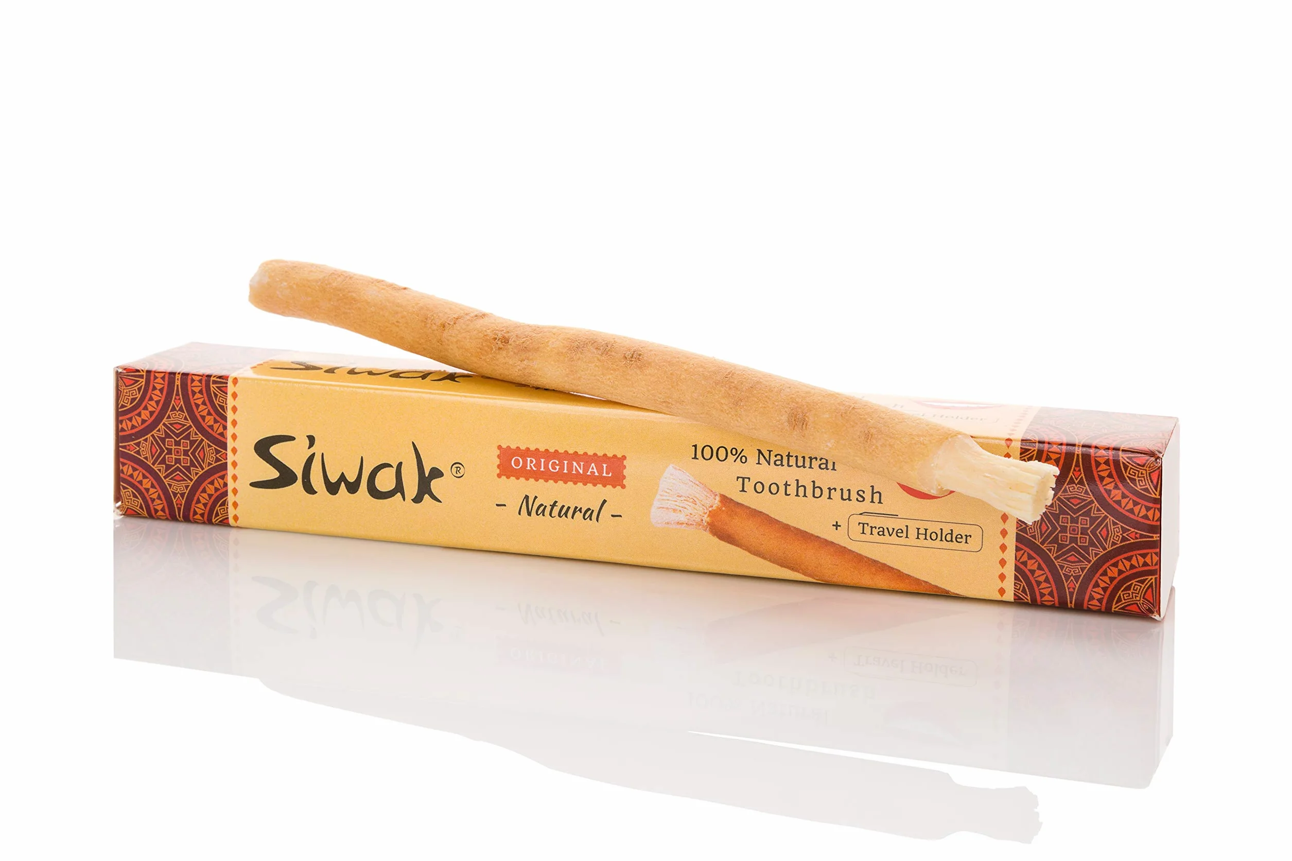 Miswak naturalna szczoteczka do zębów i etui ochronna. Siwak do czyszczenie i wybielania zębów. Minerały dla zdrowych zębów i dziąseł.