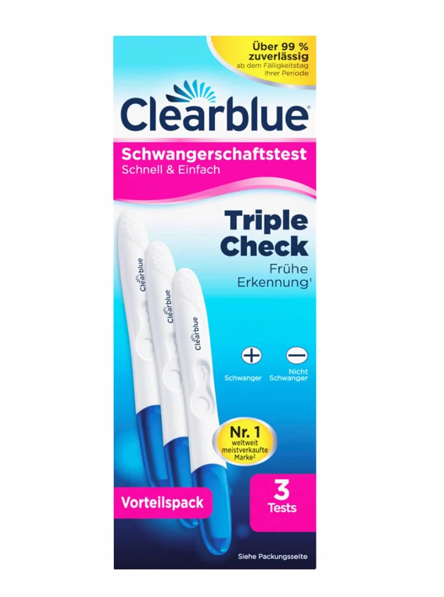 Clearblue Test ciążowy wczesne wykrywanie 3 szt. 25 mIU/ml