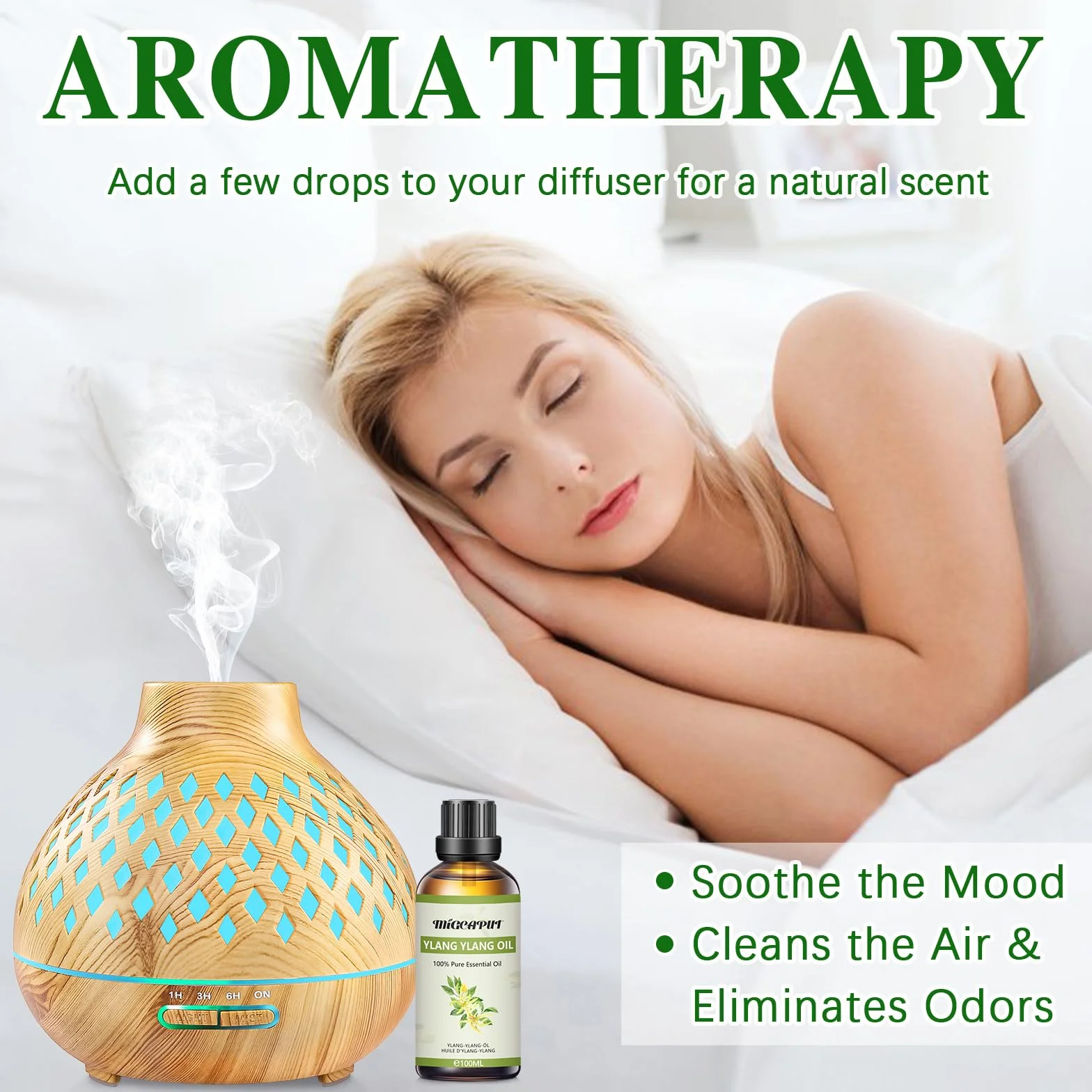 Olejek Eteryczny Ylang Ylang 100ML 100% Naturalny Aromaterapeutyczny Klasy Terapeutycznej