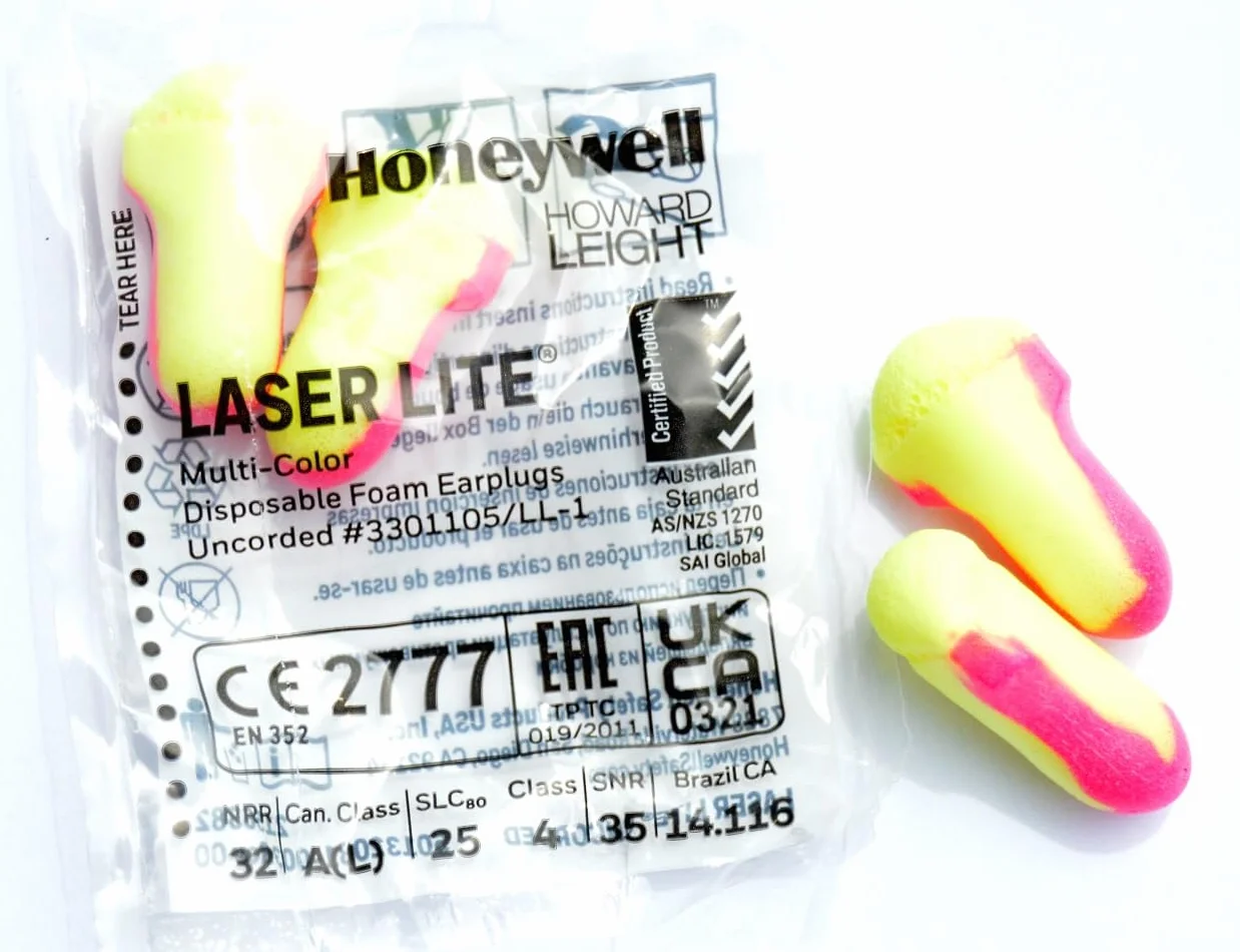 Howard Leight Laser Lite miękkie piankowe zatyczki do uszu SNR 35 dB 30 par