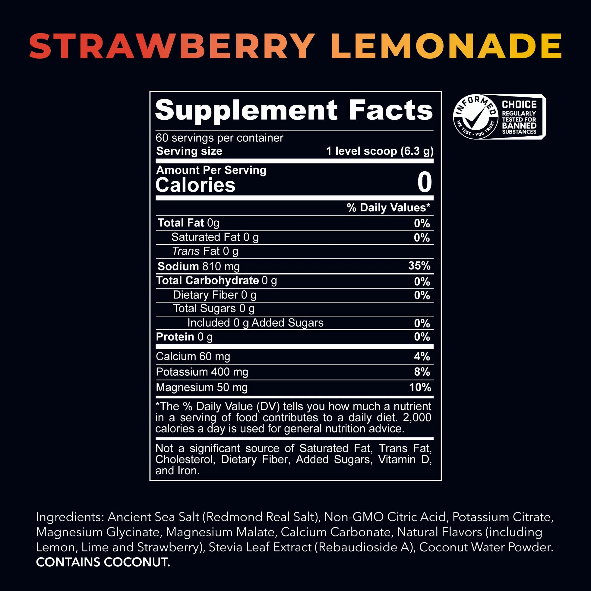 REDMOND Re-Lyte Electrolyte Drink