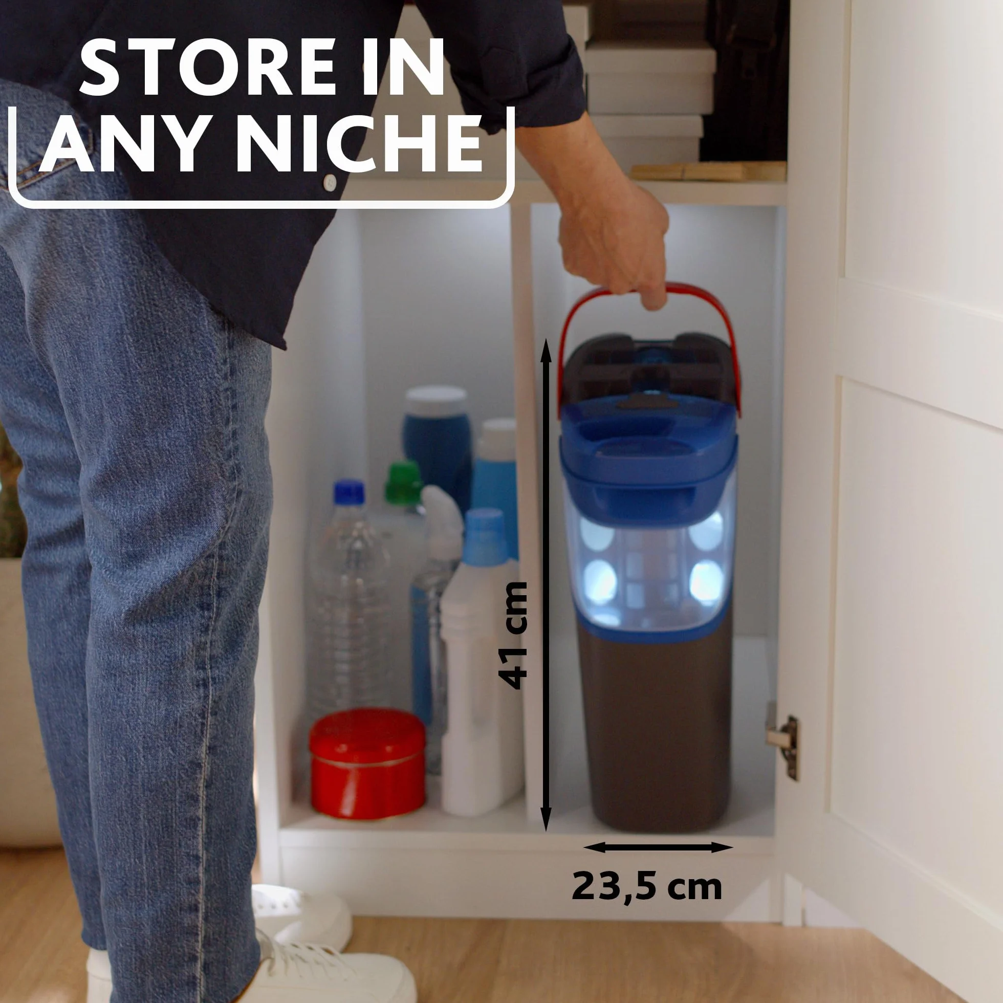 Vileda Zestaw do czyszczenia mopa podłogowego H2PRO płaski trzonek system podwójnego zbiornika