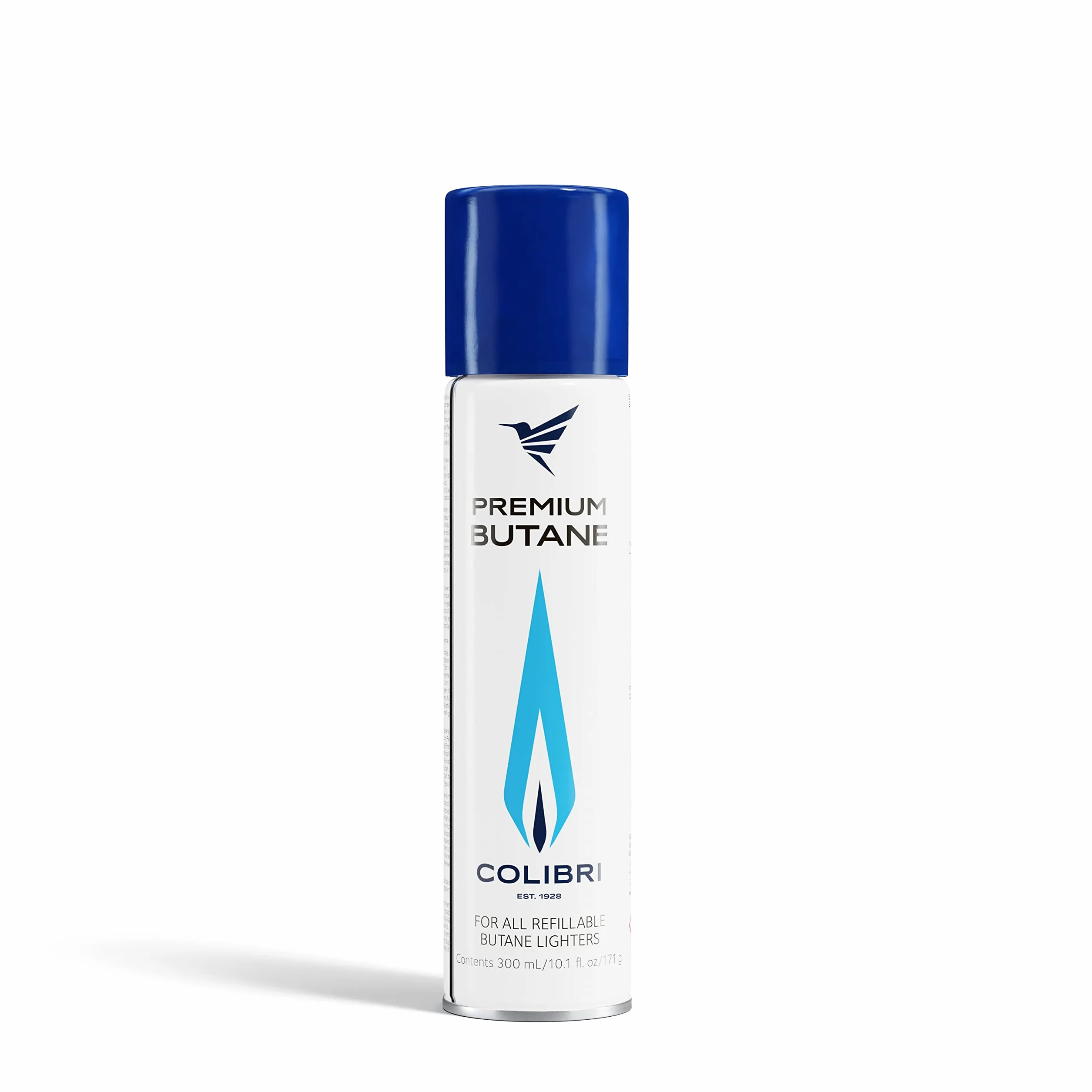 Colibri gaz butanowy 300 ml do napełniania zapalniczek 99,9994% czystego butanu