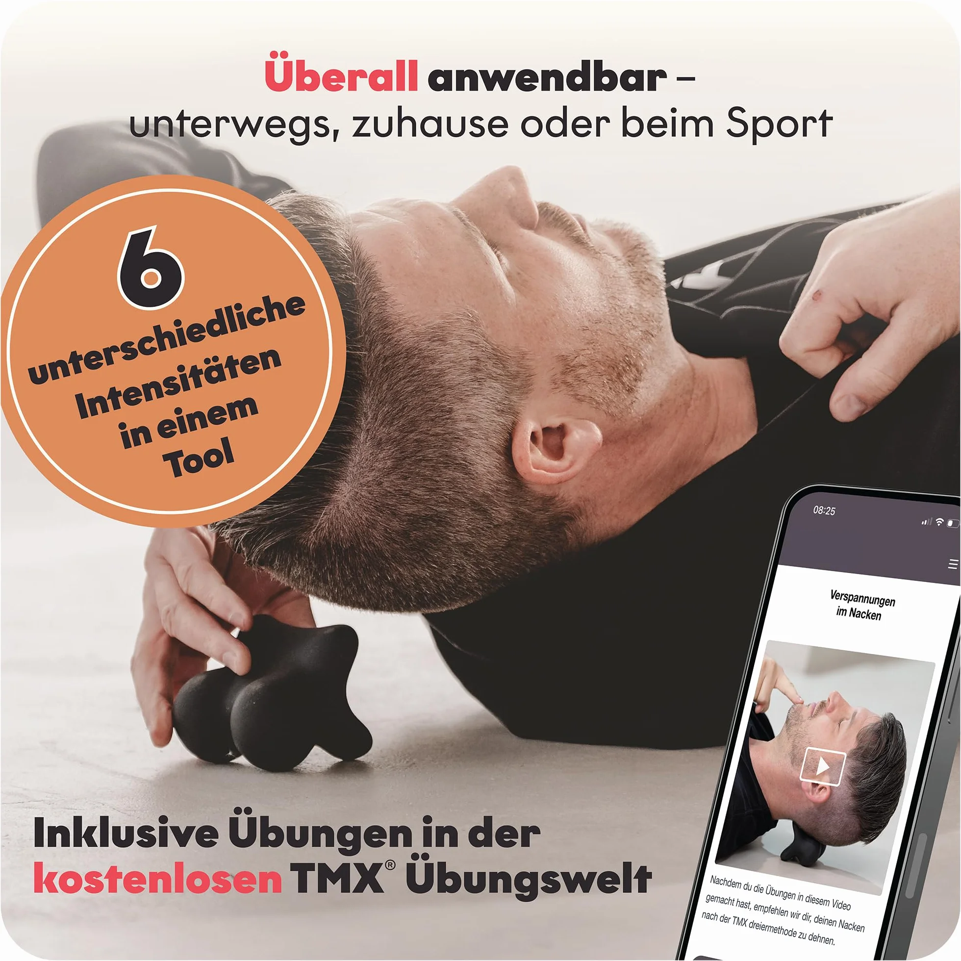 TMX® DURA – preparat do usuwania karku, specjalista od karku, do samodzielnego leczenia napięcia karku, napięciowych bólów głowy i migreny