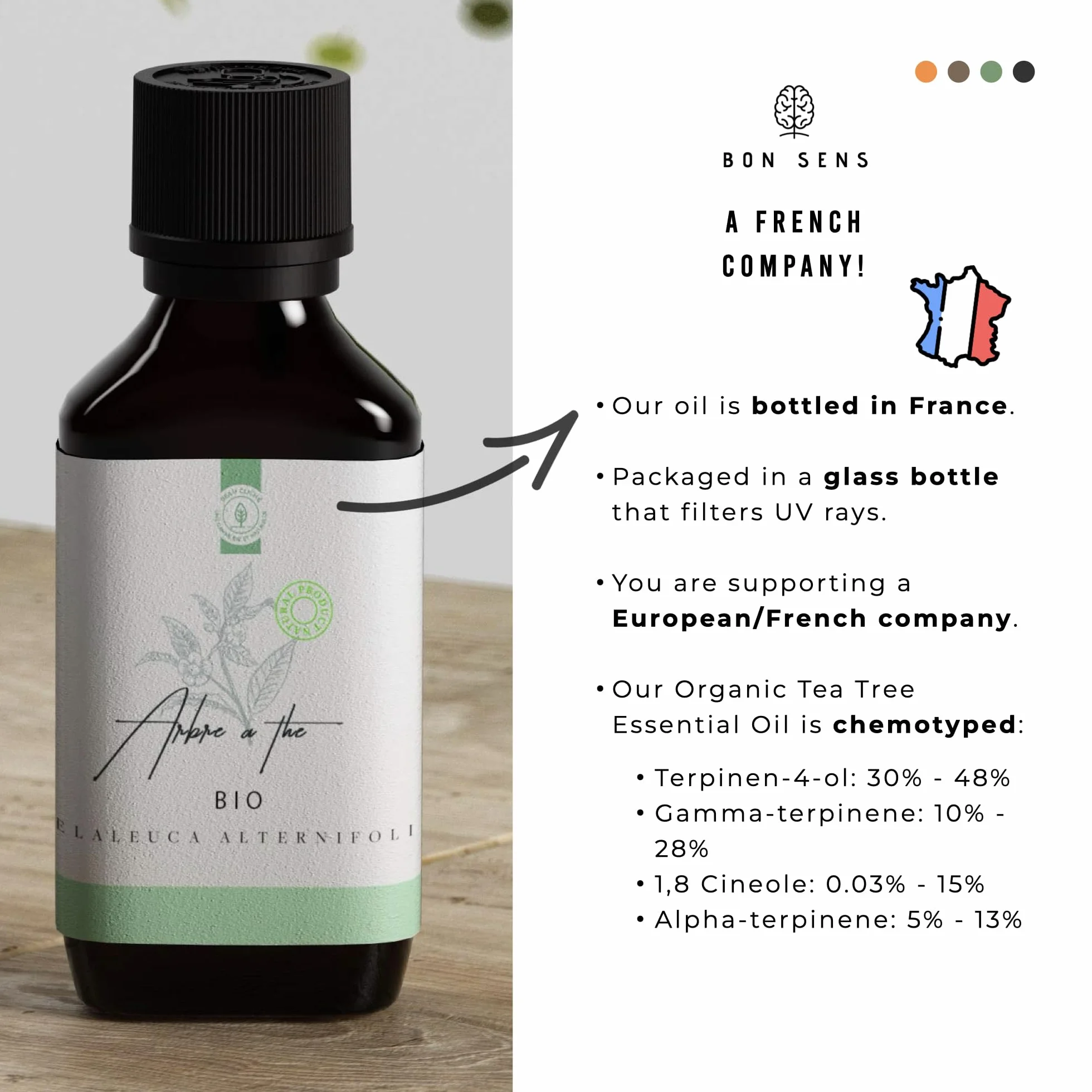 Olejek z Drzewa Herbacianego 50ml 100% Czysty Naturalny Organiczny Olejek Eteryczny na Niedoskonałości Skóry