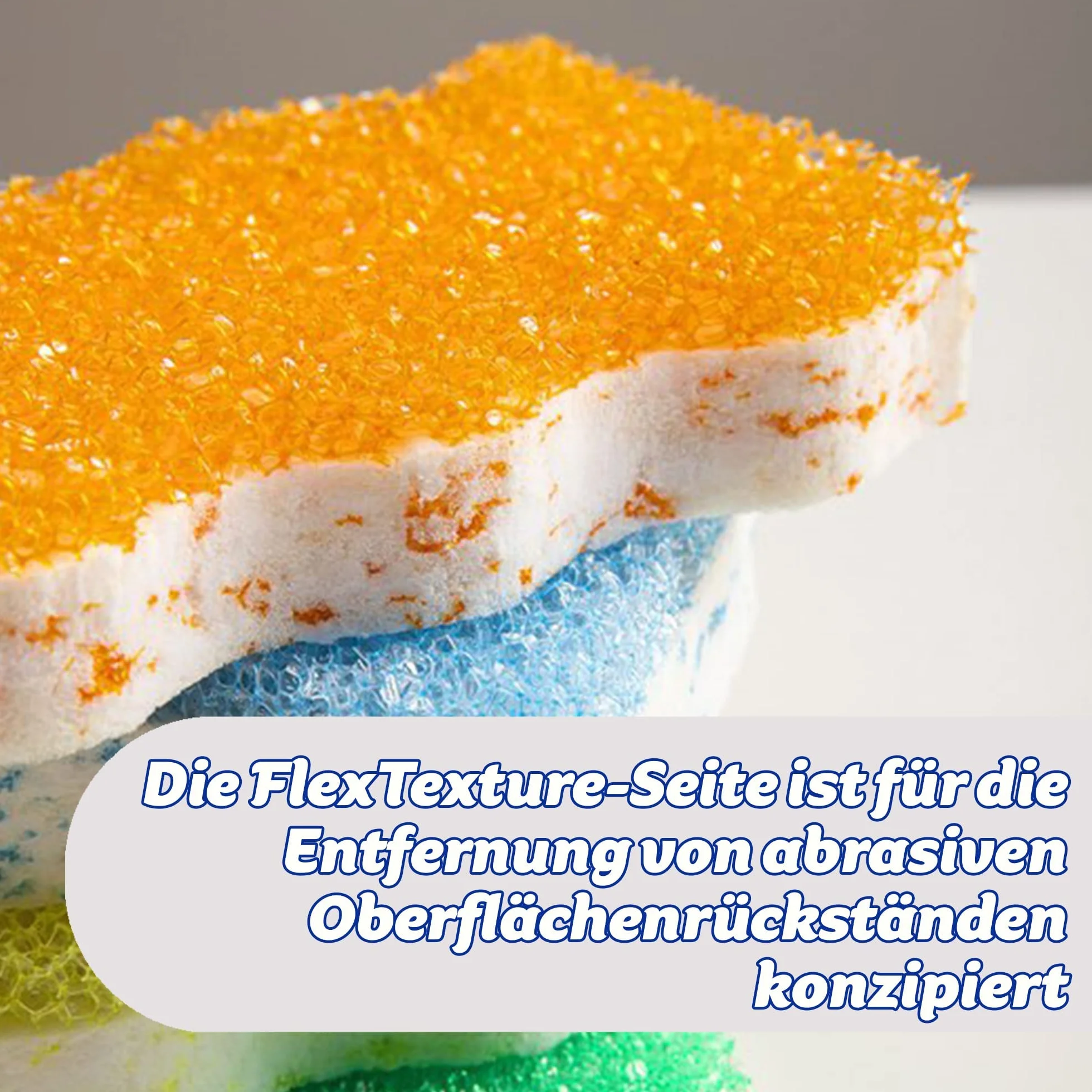 Scrub Daddy Eraser Gumka do Ścierania Biały Niebieski 2 szt.