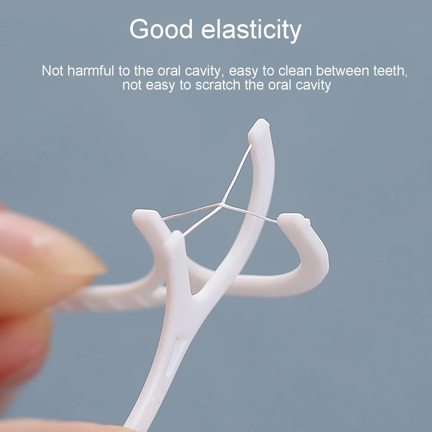 Środki do czyszczenia zębów z nicią dentystyczną, przenośne, do przestrzeni międzyzębowych