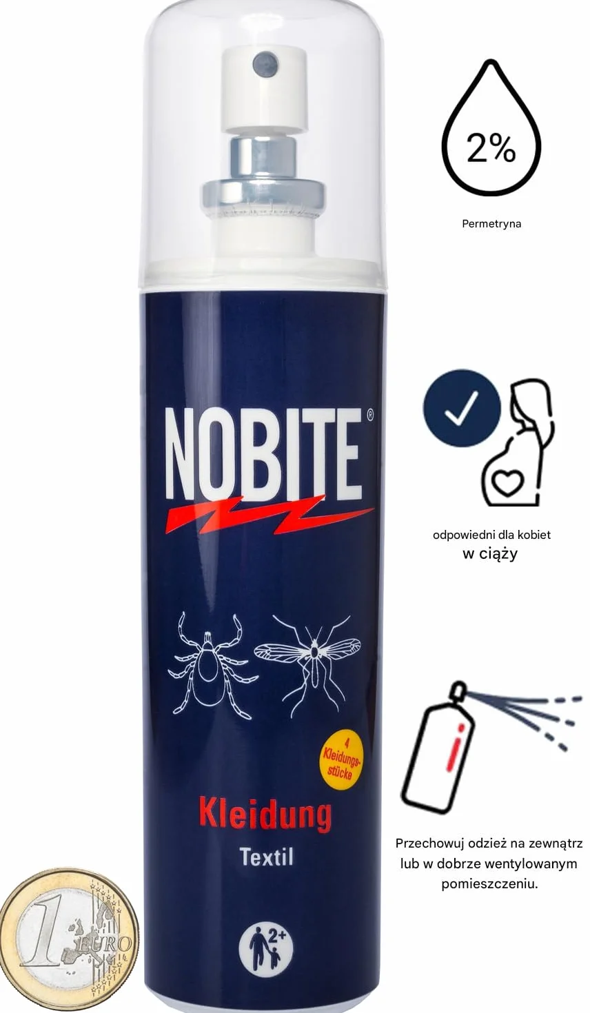 NOBITE Odzież środek do impregnacji tkanin chroniący przed owadami 100 ML