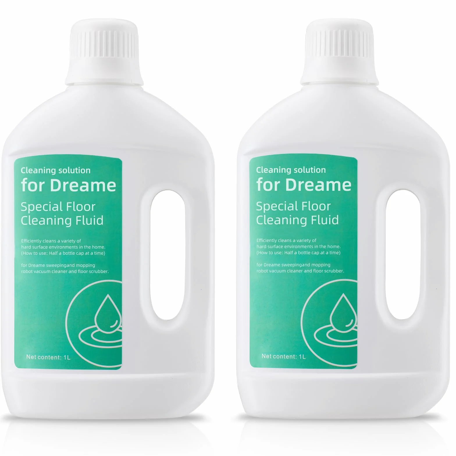 2000 ml rozwiązania czyszczącego dla robota odkurzającego Dreame L10 Ultra / L20 Ultra / L30 Ultra / L40 Ultra / L50 Ultra / X50 Ultra / X40 Ultra / X40 Master / X30 Ultra Seria, odkurzacza