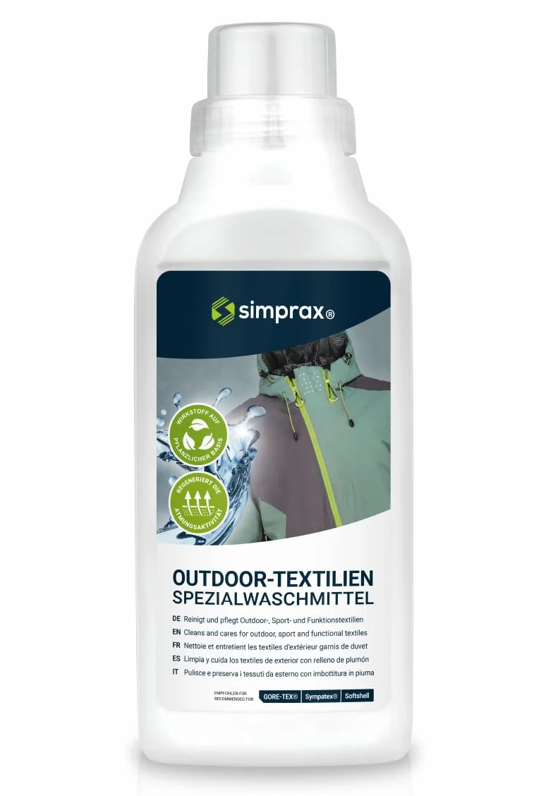 Płyn do prania odzieży technicznej i outdoorowej – do Gore-Tex, Softshell, Sympatex, Lycra, polar