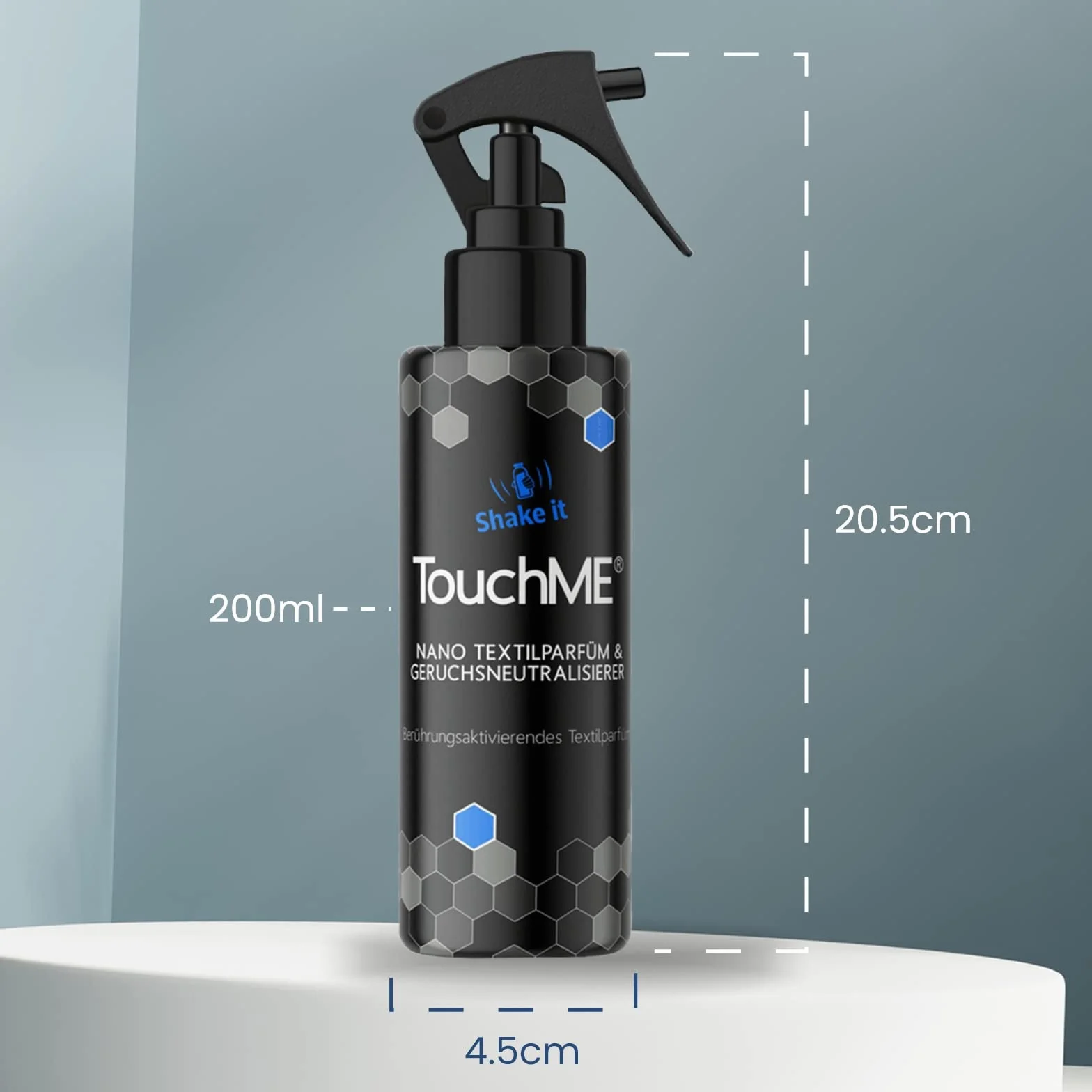 TouchME - Neutralizator i odświeżacz do tekstyliów w sprayu zapach