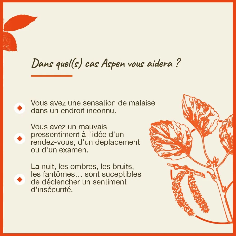 Fleurs de Bach Original N°2 Aspen 20 ml