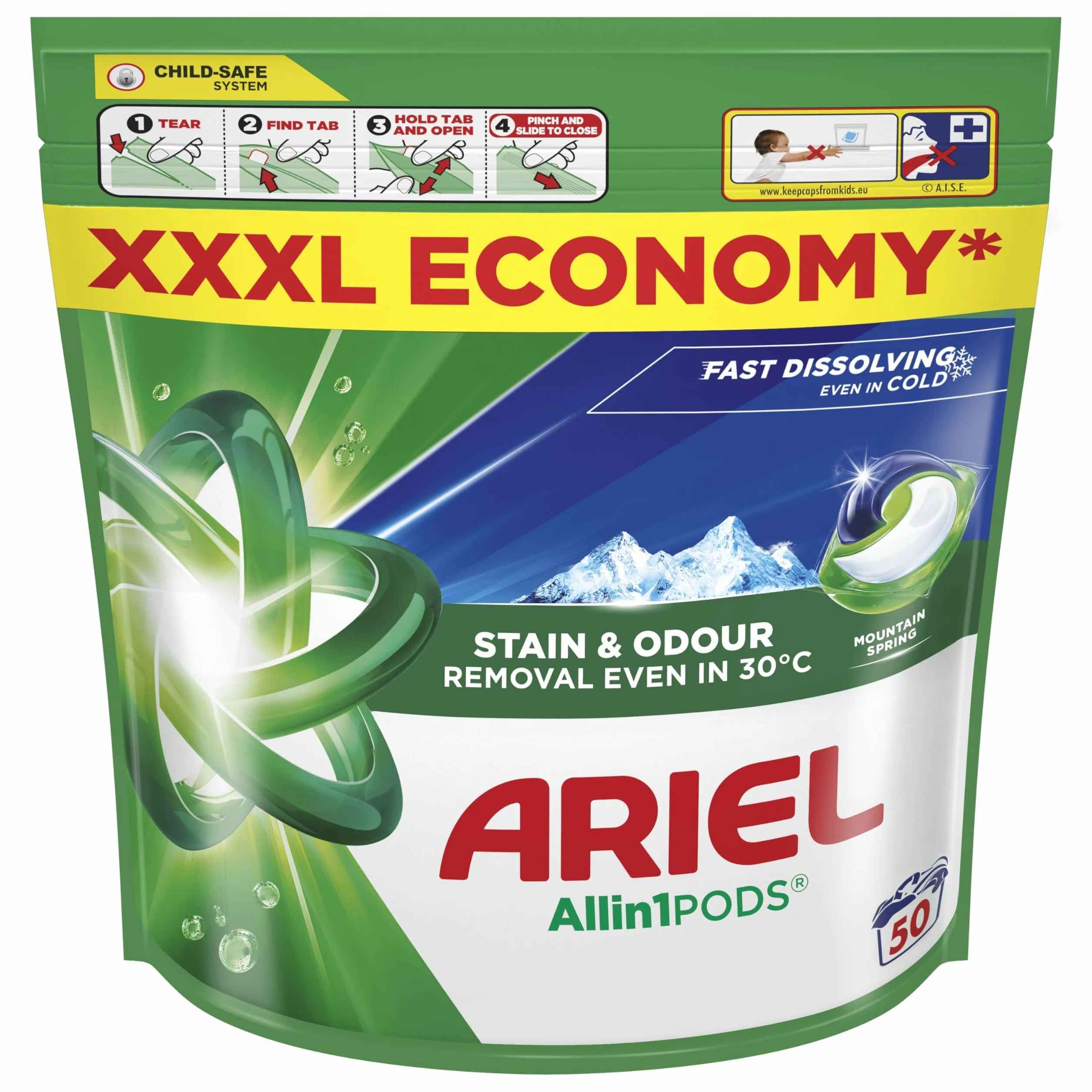 Ariel Allin1 PODS Kapsułki do prania 50 prań