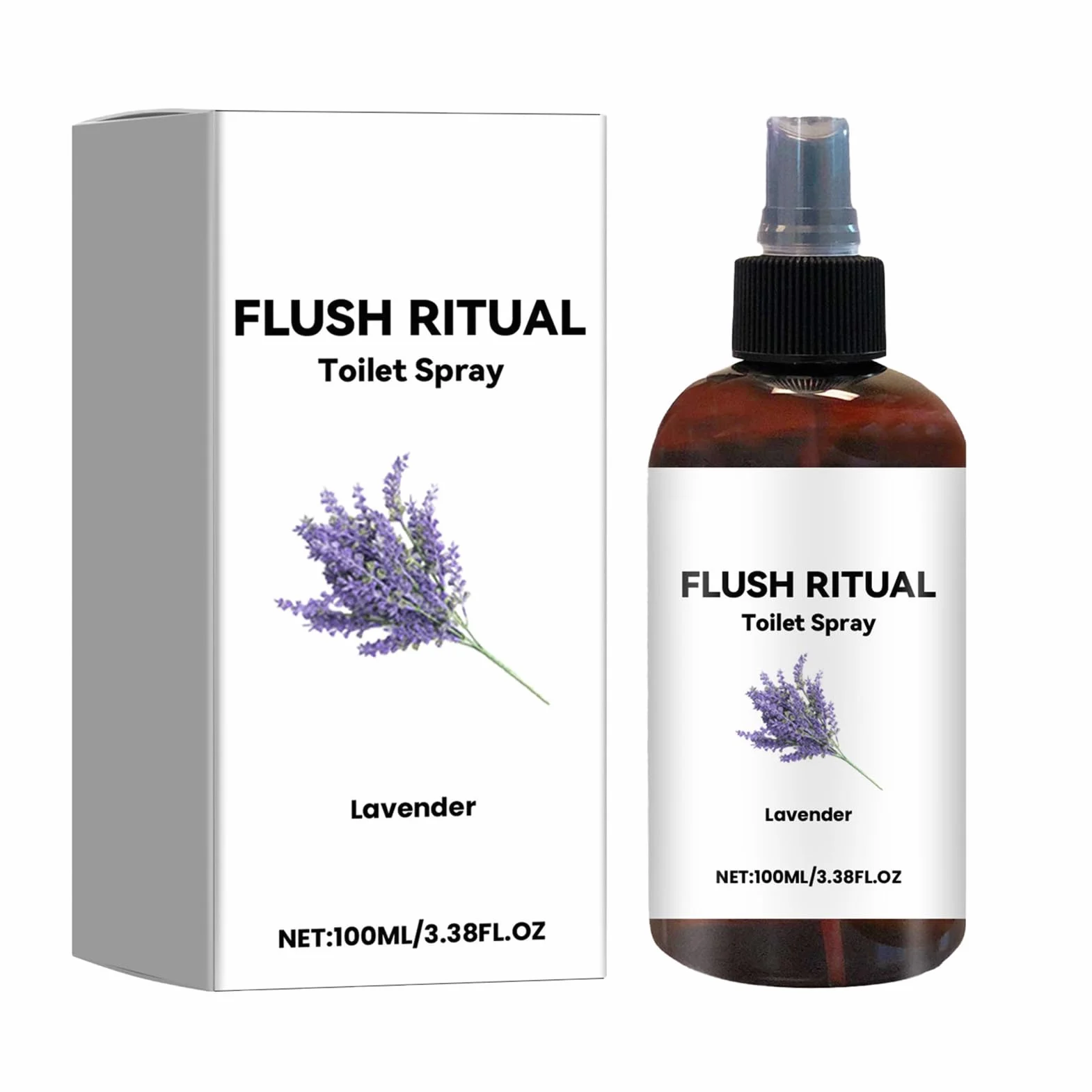 ?wie?y spray do toalet o zapachu lawendy – kompaktowa konstrukcja, równomierne rozprowadzanie – nadaje si? do u?ytku rodzinnego, ró?ne powierzchnie, ?wie?o?? pomieszczenia