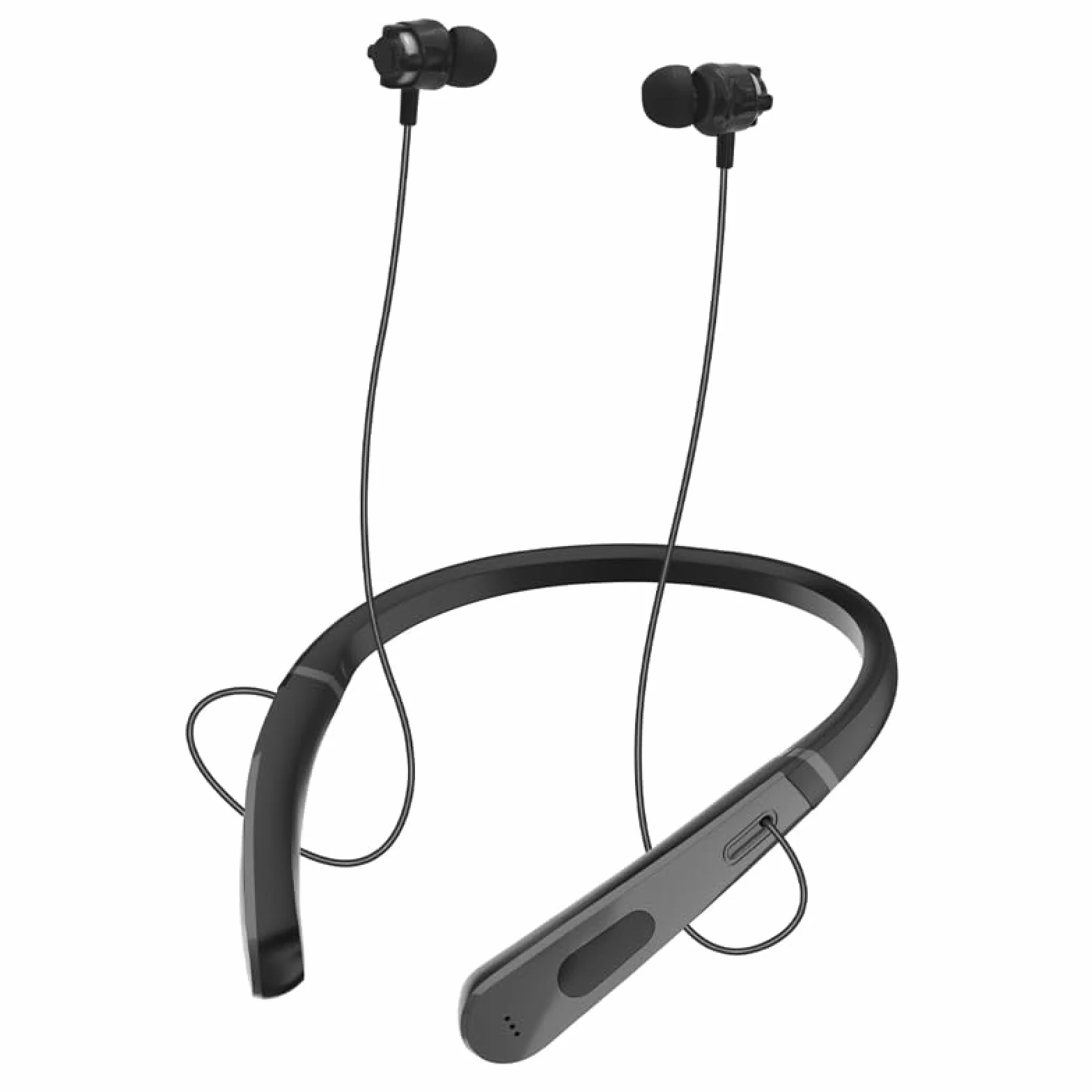 PROFI Profesjonalny wzmacniacz słuchu, pałąk na szyję i słuchawki Bluetooth w jednym, wzmacniacz dźwięku otoczenia - słyszenie głośniej, idealny dla seniorów lub niedosłyszących