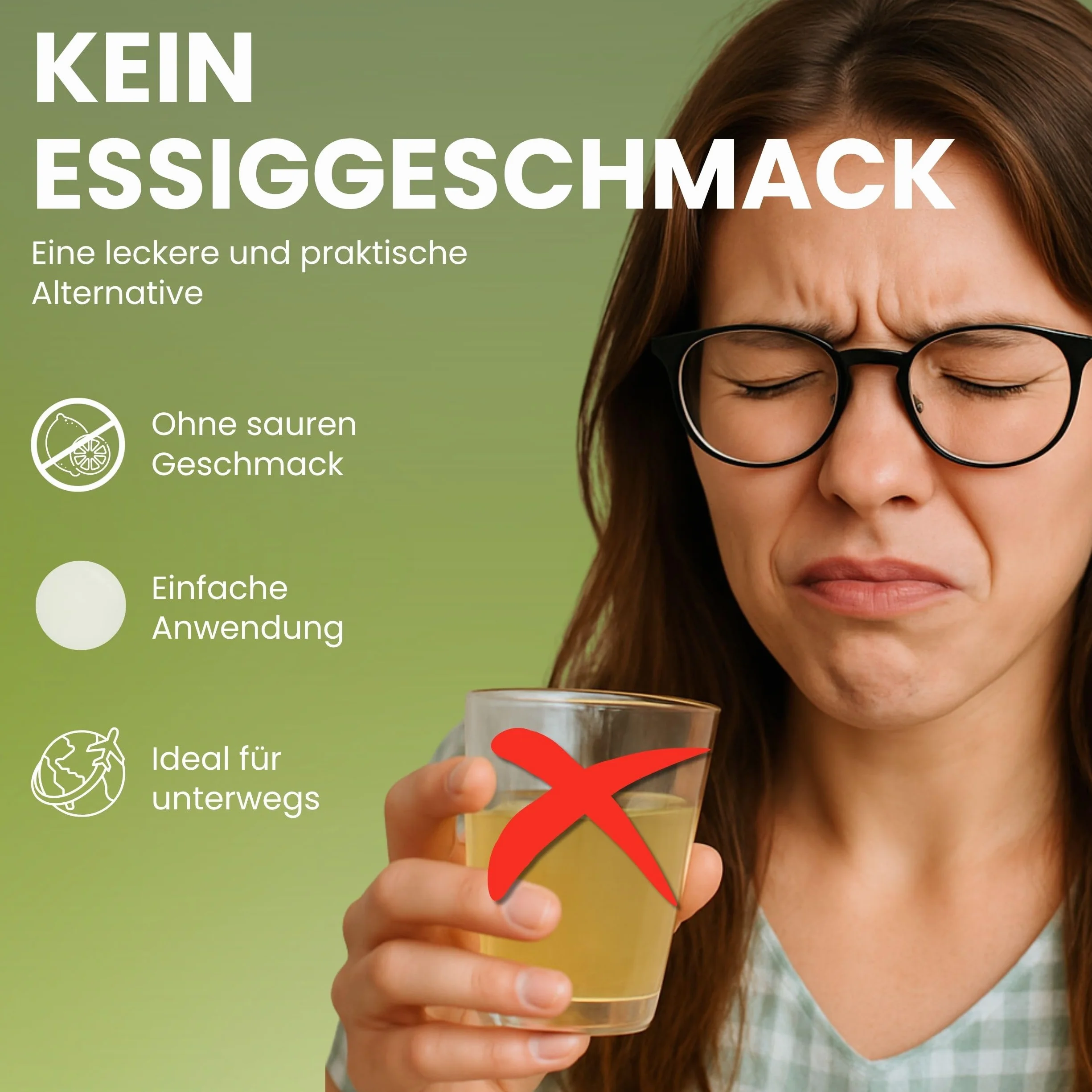 Yanesse Żelki z octem jabłkowym na odchudzanie i metabolizm – 60 wegańskich żelków Apple Cider Vinegar bez cukru – z chromem, witaminą B12 i B6 na trawienie, energię i napady głodu – zapas miesiąc