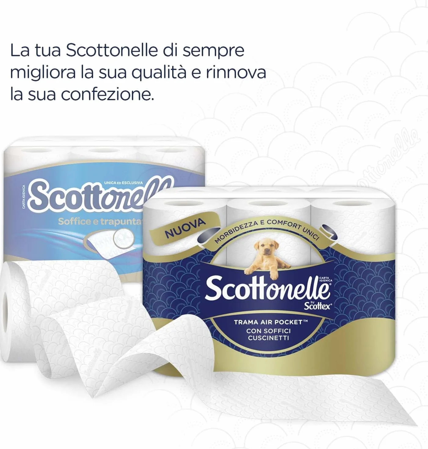 Scottonelle Miękki i pikowany papier toaletowy 48 szt
