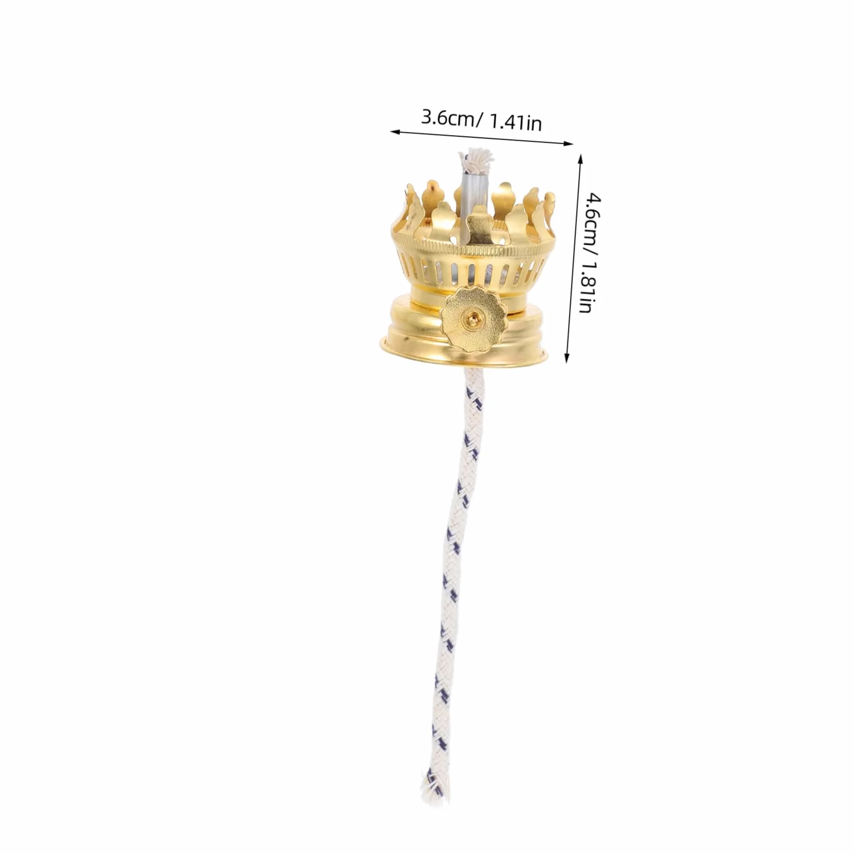 Ciieeo 2 Szt Retro Lampa Naftowa Akcesoria Do Naprawy Lamp Gazowych Części Zamienne Do Lamp Naftowych Knot Do Samochodowej Knot Do Lutowania Knot Do Kuchenki Naftowej