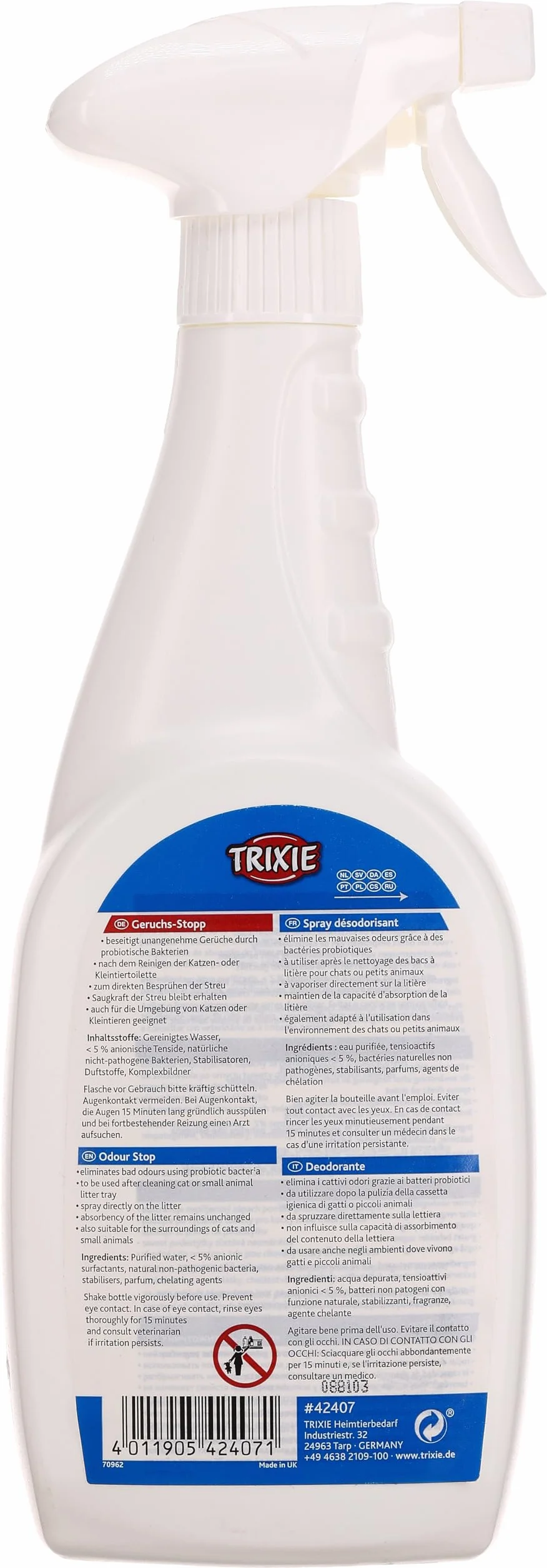 Simple'n'Clean Spray odświeżacz powietrza, kot/pt. Zwierzę, 750 ML