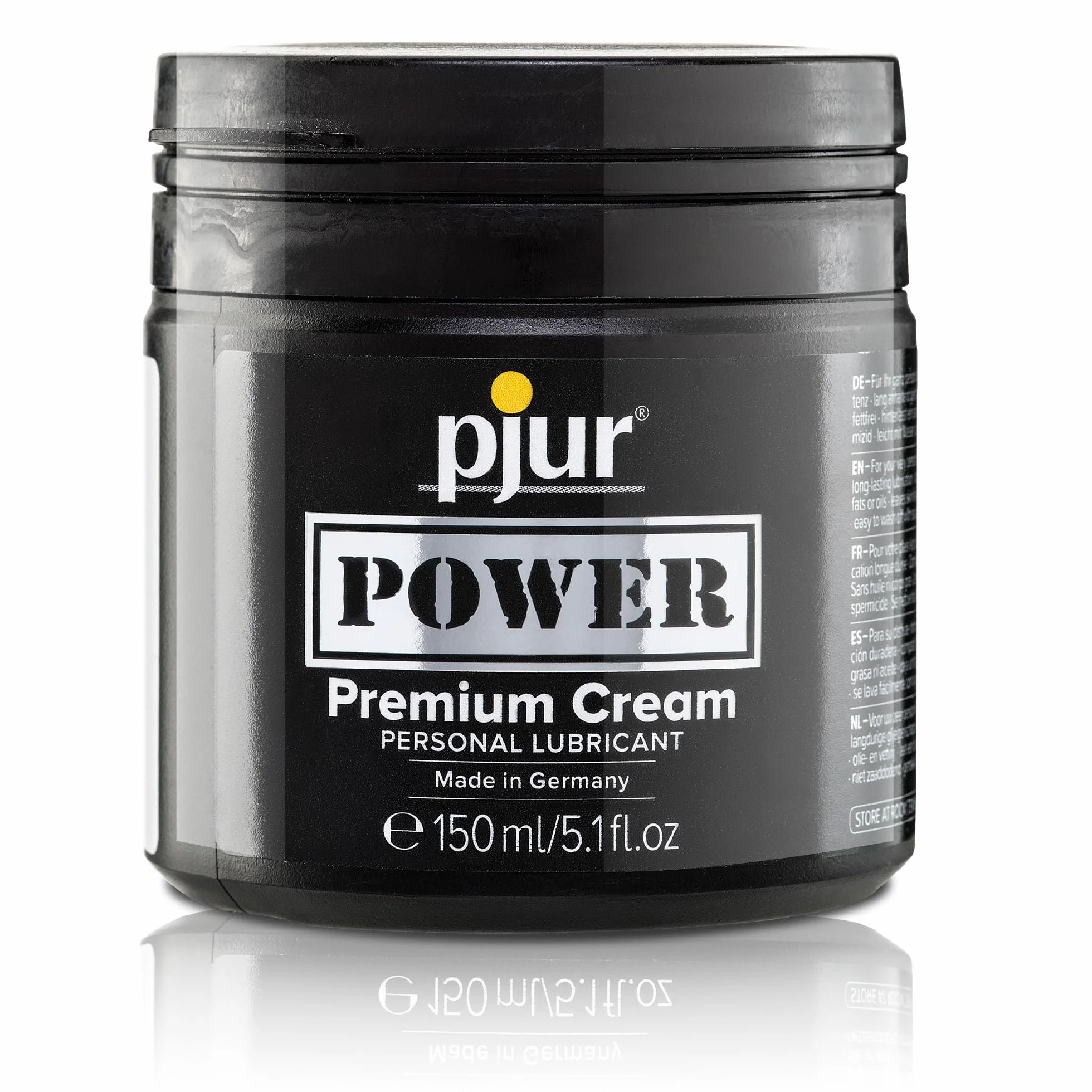 pjur POWER - lubrykant do fistingu o kremowej formule dla wyjątkowo ostrego seksu - przeznaczony także do dużych zabawek & dild (150ml)