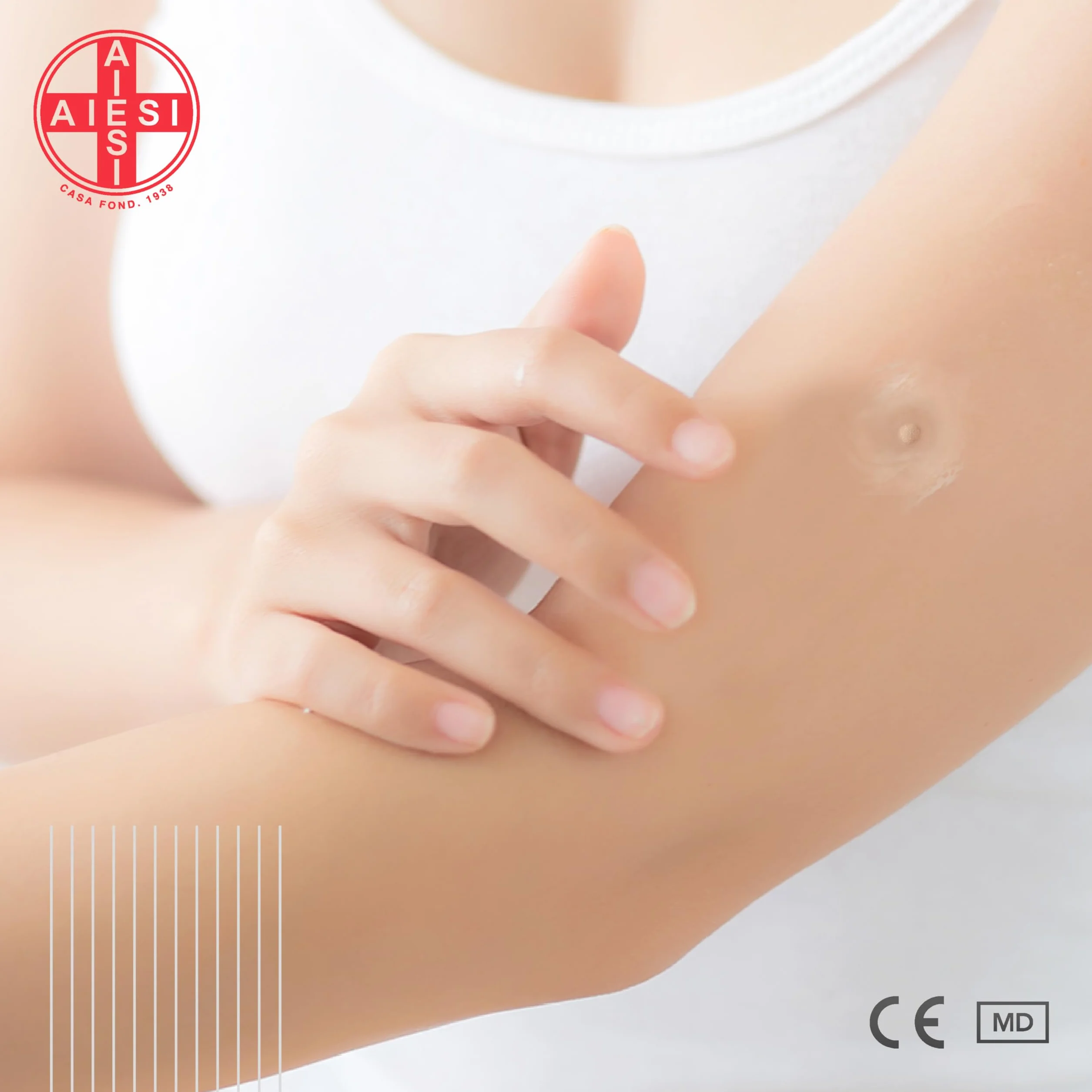 AIESI® Pałeczki z azotanu srebra 95% do leczenia brodawek i nagniotków SILVERMED 95 (Opakowanie 10 aplikatorów)
