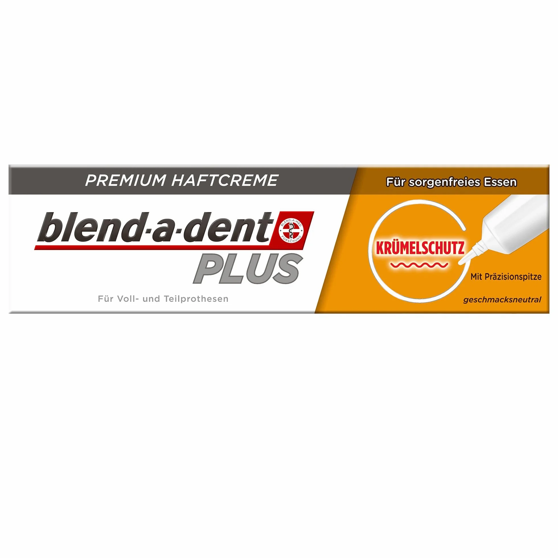 Blend-a-dent PLUS krem samoprzylepny premium, 3 sztuki (3 x 40 g)