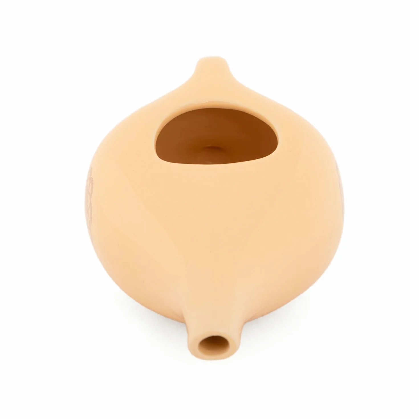 NETI POT dzbanek do mycia nosa, ceramiczny dzbanek Neti z mandalą (złoty), dzbanek do płukania nosa lub prysznica do nosa, garnek Nethi Pot, garnek Nethi