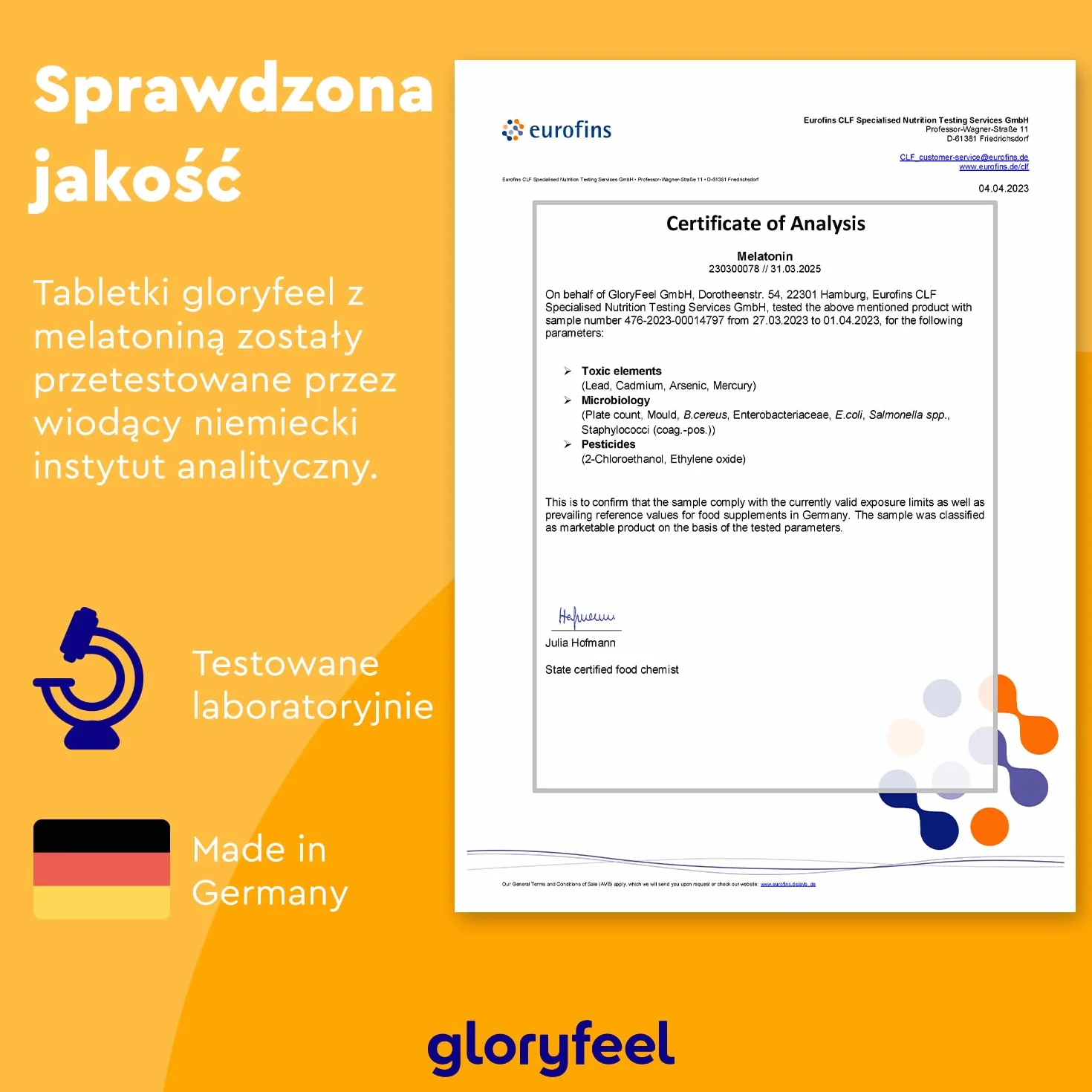 Melatonina 400 tabletek, suplement wspomagający sen, wegański, bez dodatków