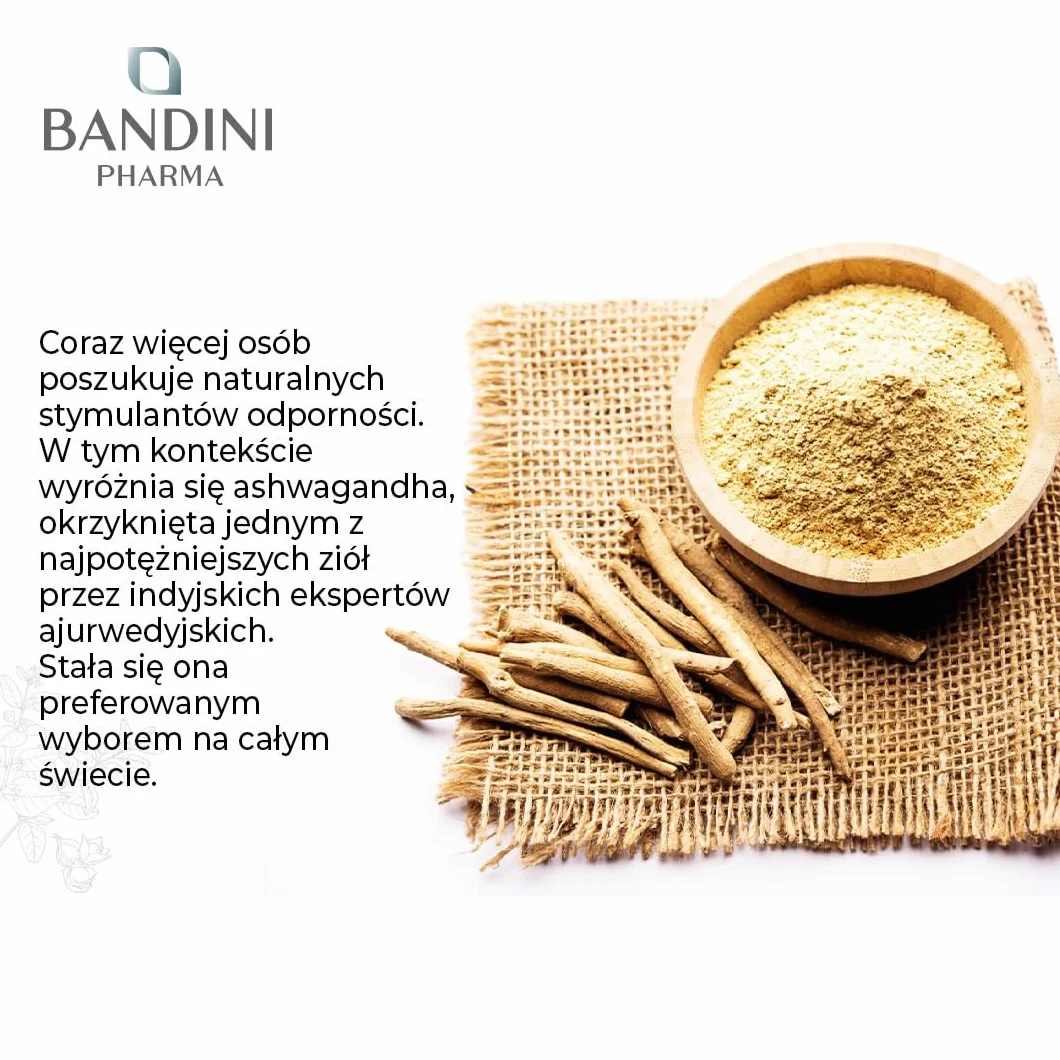 Bandini® Ashwagandha KSM-66® - 180 tabletek, 6 miesięcy - Withania Somnifera (indyjski żeń-szeń) - 5% witanolidów - Wegański ekstrakt z korzenia - Suplement o wysokiej mocy - Alternatywa dla kapsułek