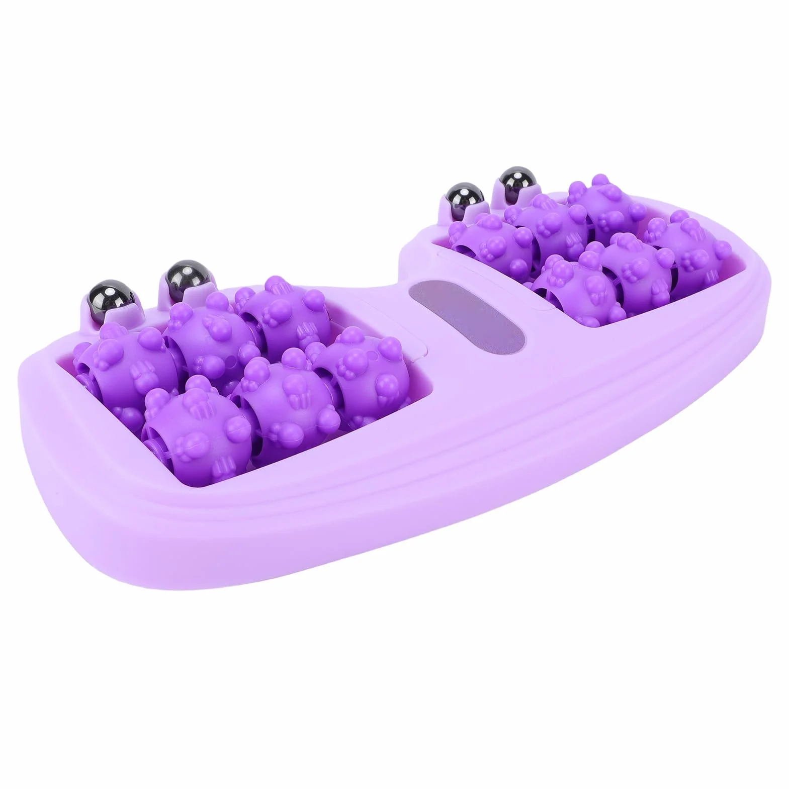 Cocoarm Masażer Stóp Wałek, Przenośne Narzędzie do Refleksologii z Profesjonalnie Zaprojektowanymi Wałkami do Domu, Biura i Podróży (PURPLE)