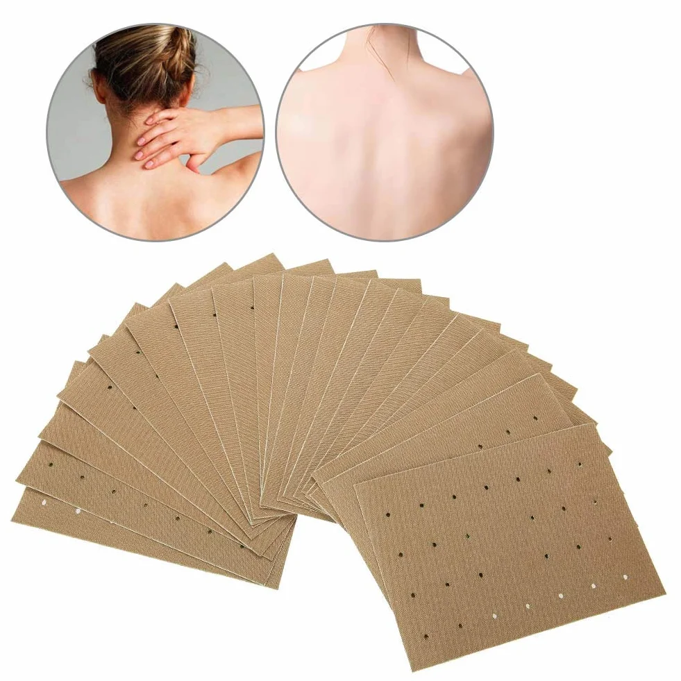 Naklejka Moxibustion, plaster łagodzący ból, 20 części/pudełko, samorozgrzewająca się łatka łagodząca ból, plaster rozgrzewający do łagodzenia bólu karku, ramion i pleców