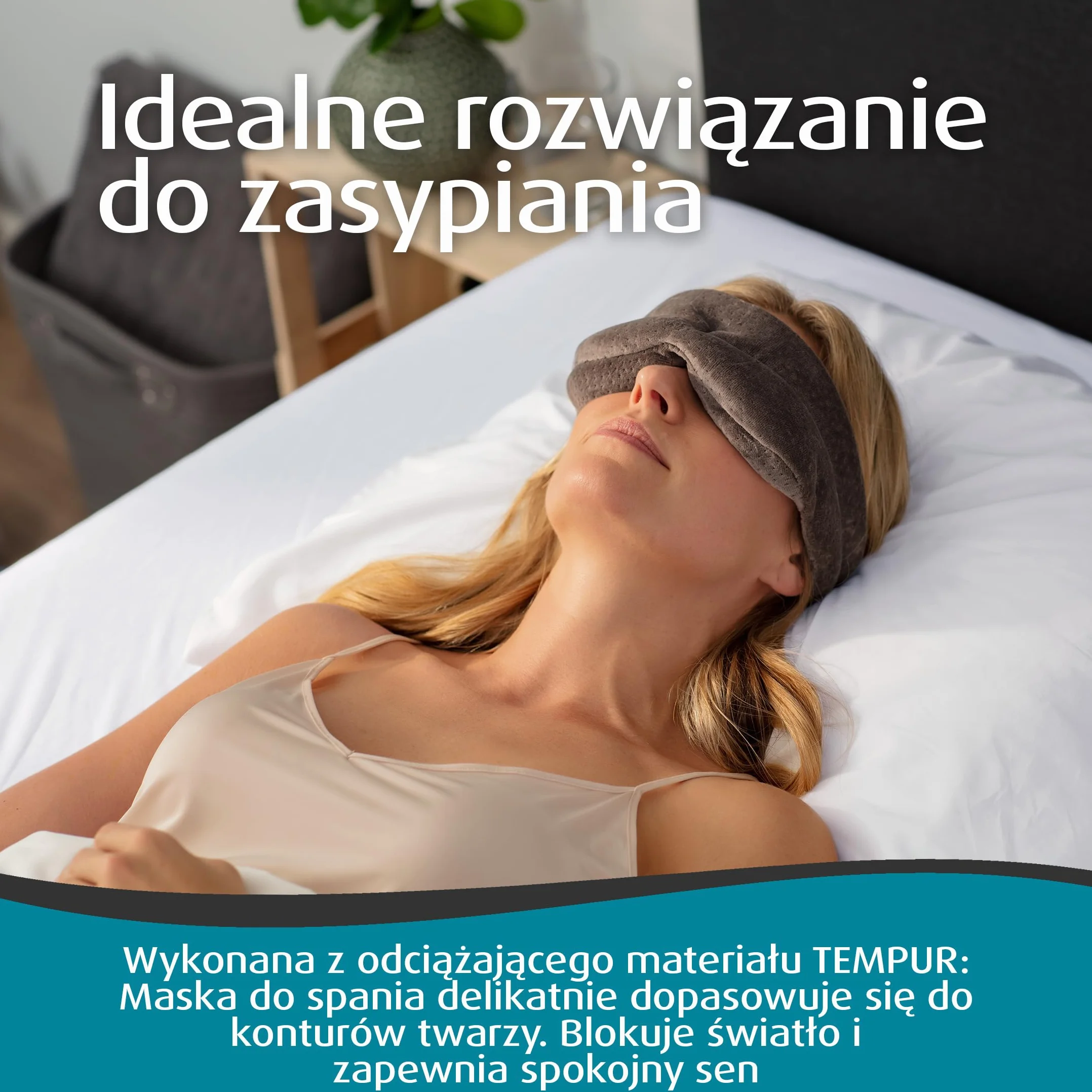 Tempur Maska do Spania, Szary