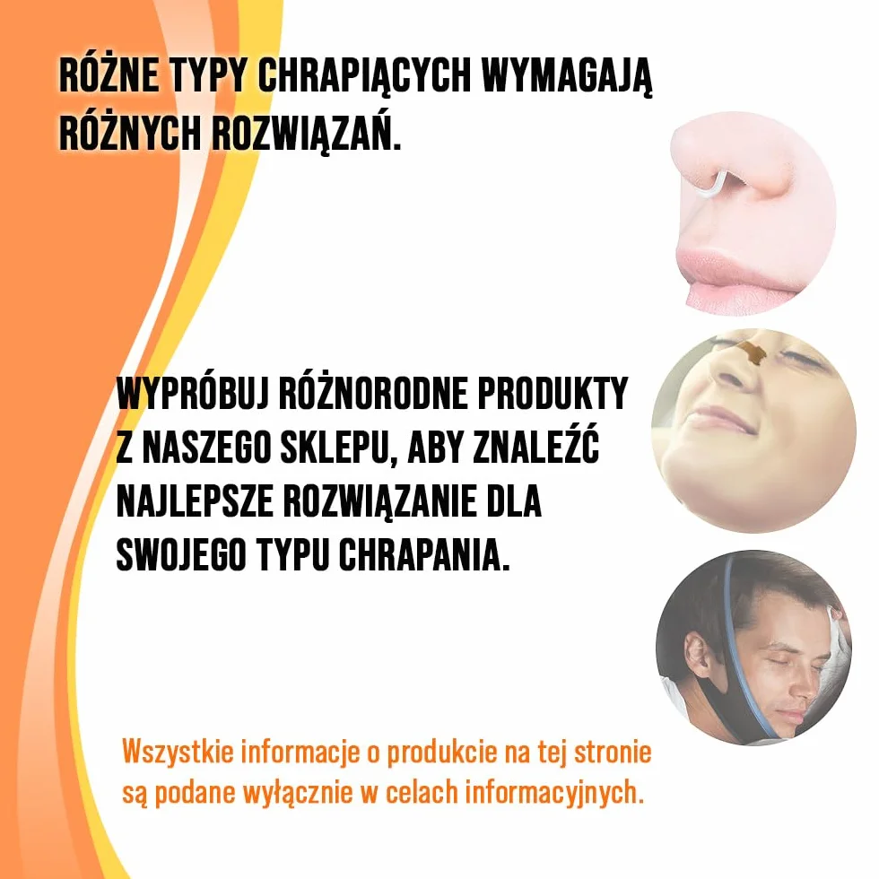 Rozwieracz do nosa (Opakowanie 8 sztuk różnych rozmiarów) - proste rozwiązanie dla osób chrapiących - urządzenie do chrapania wielokrotnego użytku, aby cieszyć się spokojnym snem marki Mobi Lock