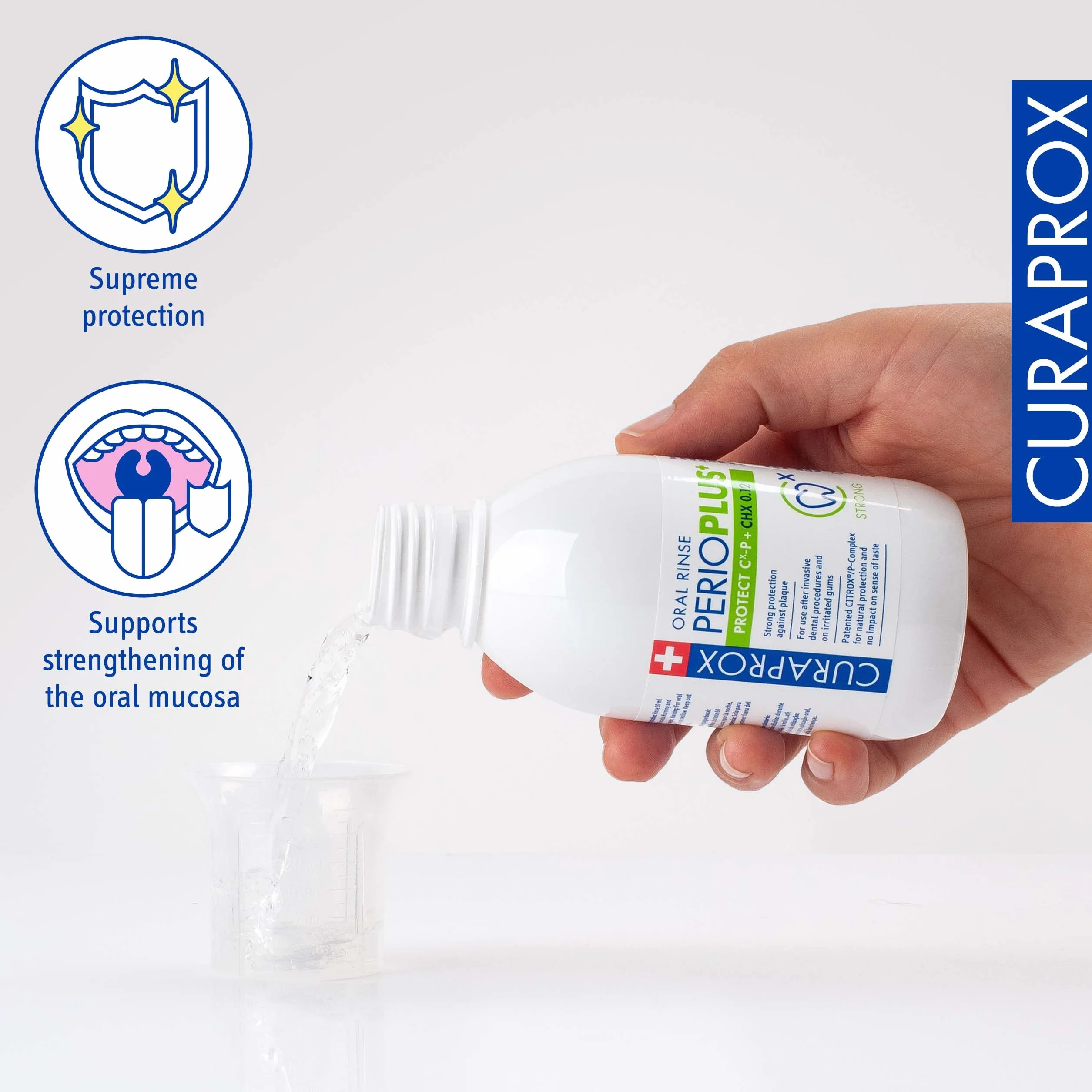 Curaprox Perio Plus Protect płyn do płukania jamy ustnej 200 ml