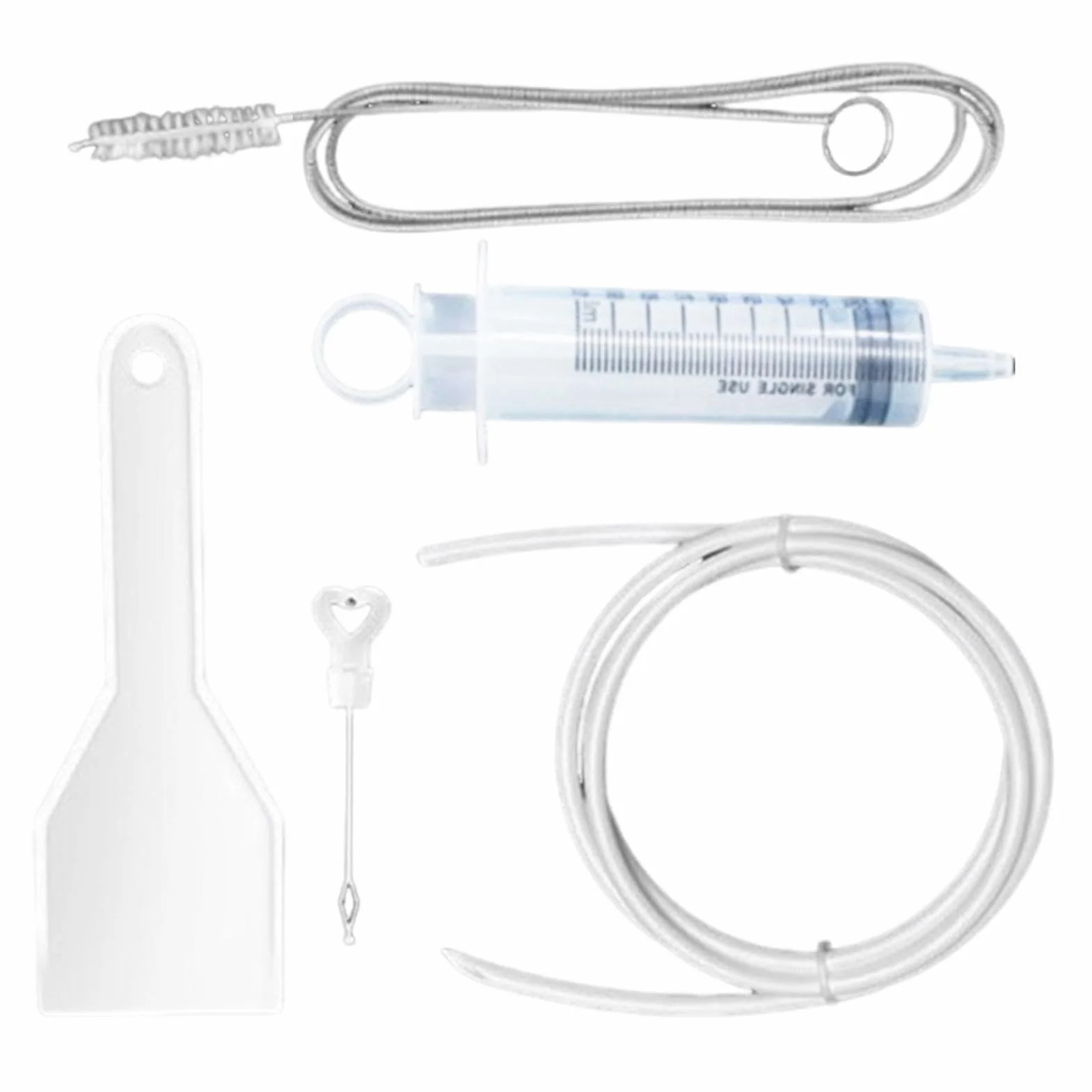 Refrigerator Drain Kit Fridge Cleaning Set Syringe Dredger Effective Tool