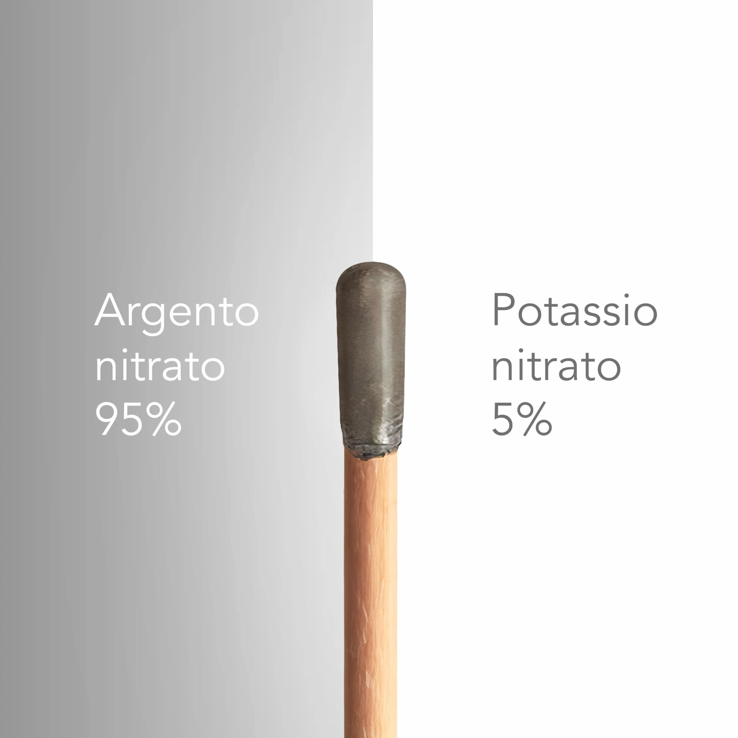 AIESI® Pałeczki z azotanu srebra 95% do leczenia brodawek i nagniotków SILVERMED 95 (Opakowanie 10 aplikatorów)