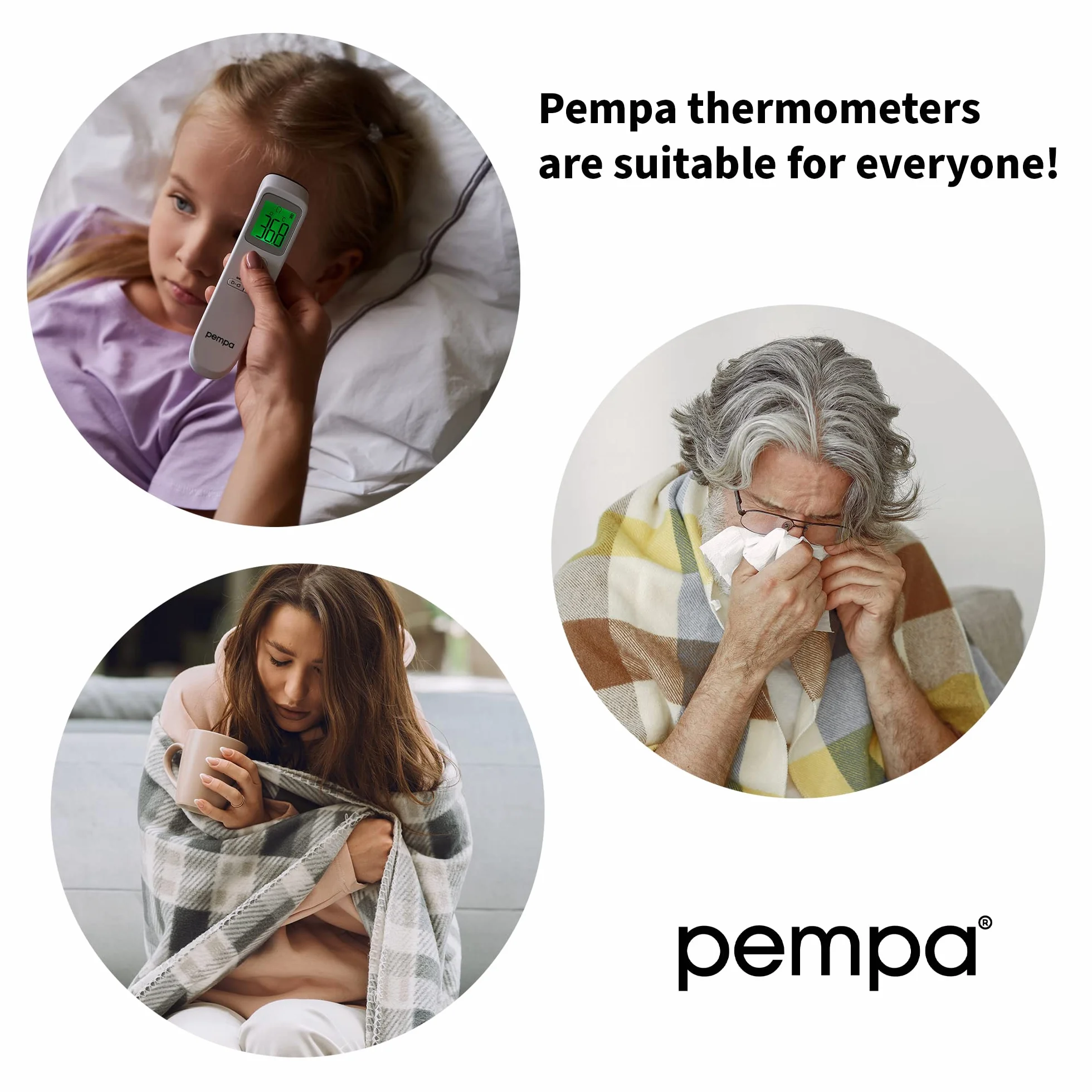 Pempa T200 Termometr Bezdotykowy 1szt