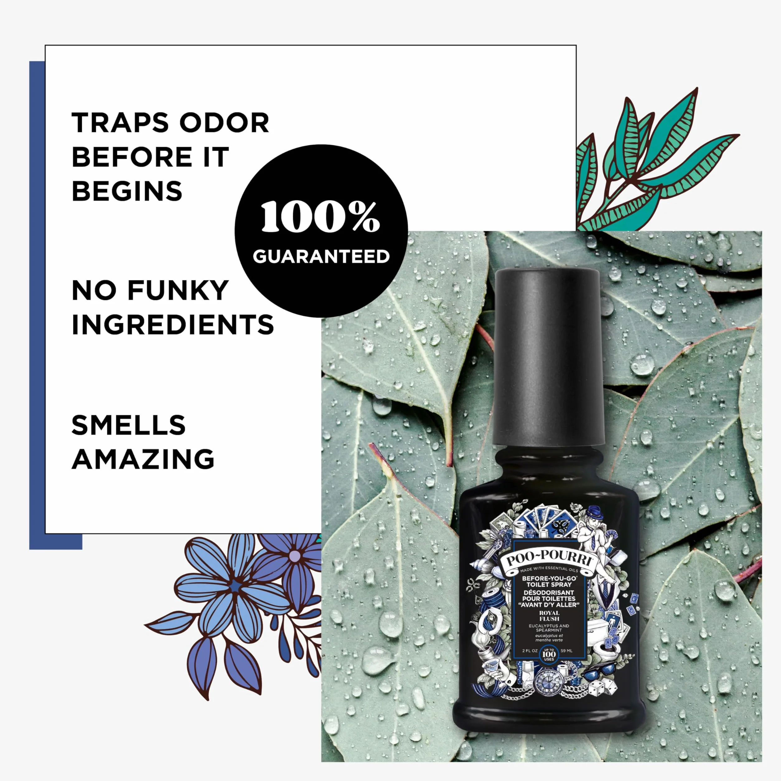 Poo Pourri Royal Flush Spray toaletowy, 59 ml