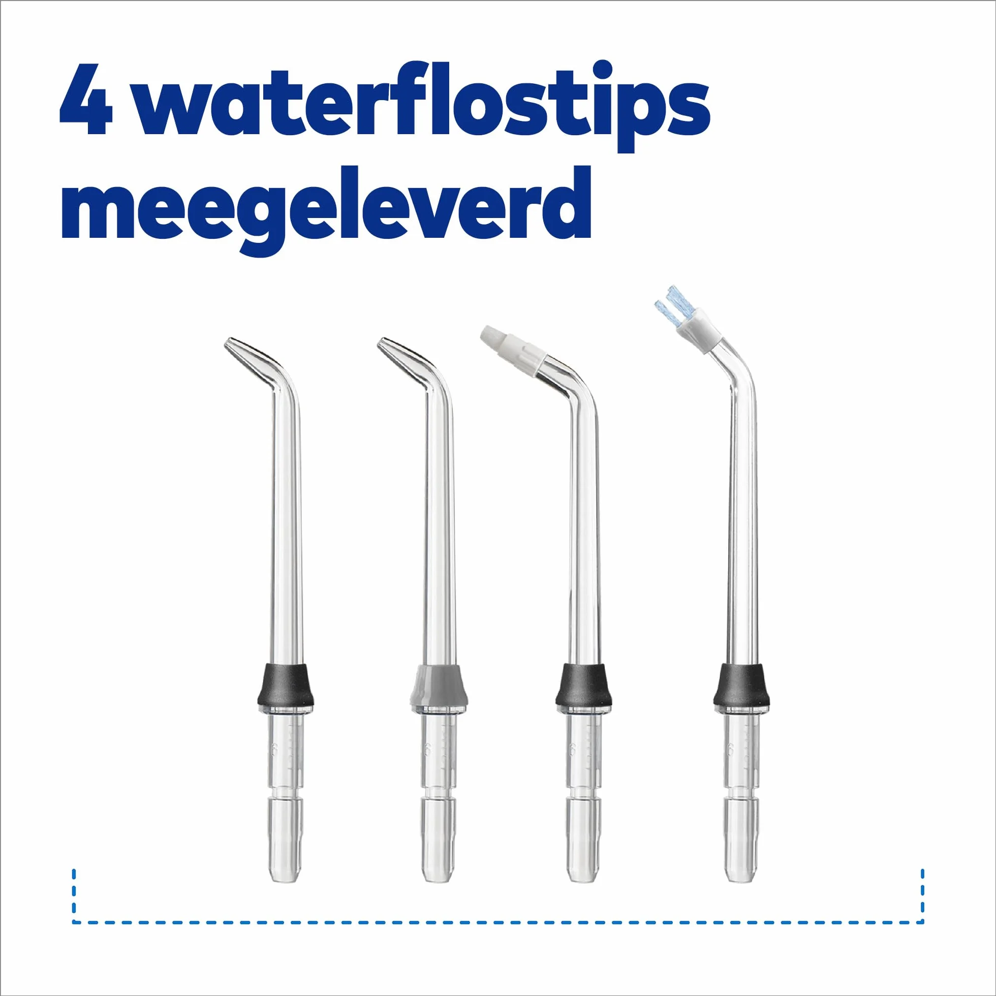 Waterpik Cordless Advanced Irygator Bezprzewodowy WP-582EU, 3 Ustawienia Ciśnienia, Czarny