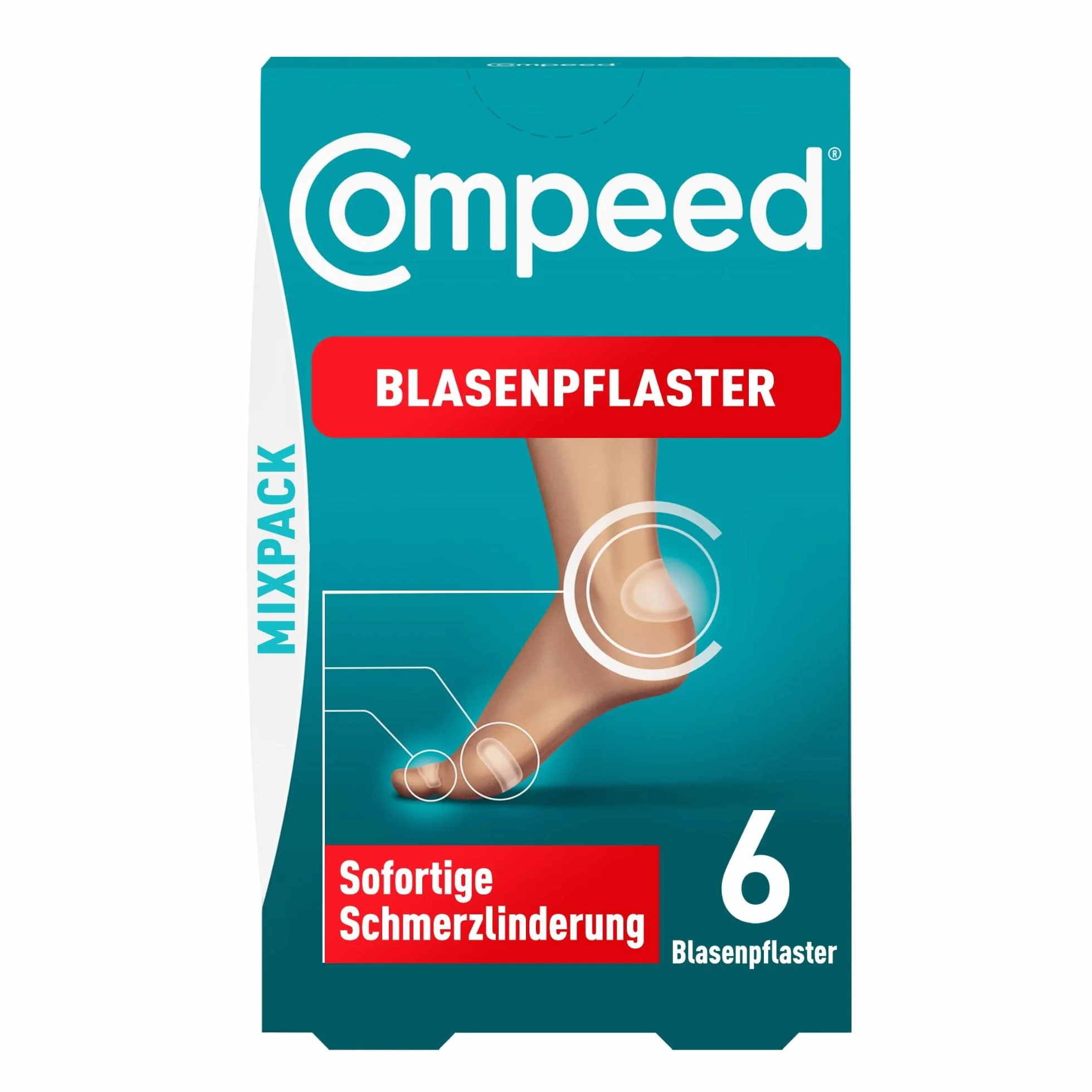 Compeed 24029 Plastry Samoprzylepne, 6 sztuk