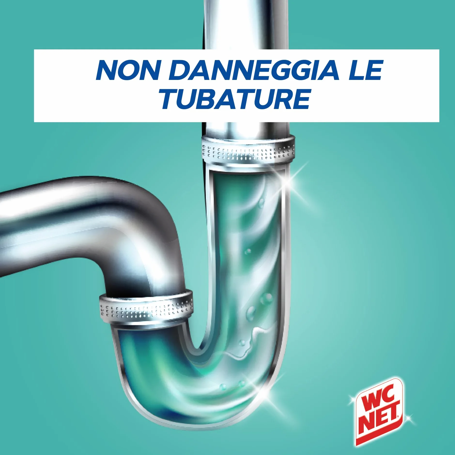 WC Net – Wprowadzenia domu, leczenie przewodów rurowych, zapach sosny – 1 l (1 opakowanie)