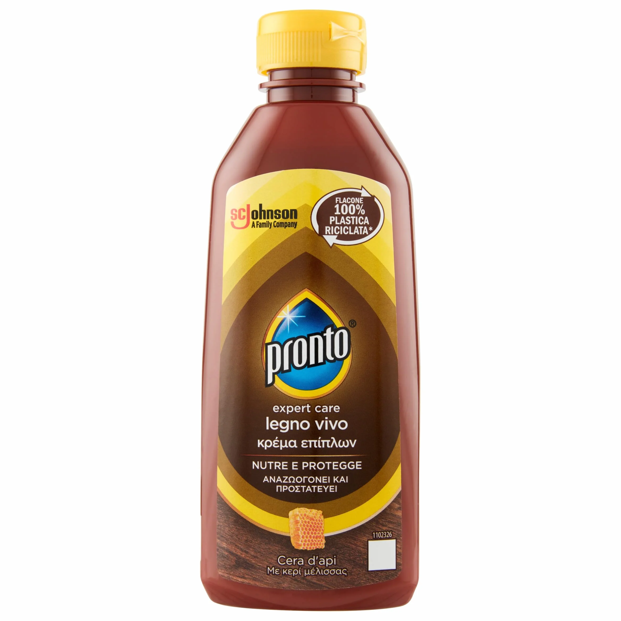 Pronto Żywe drewno, odżywczy i ochronny krem z woskiem pszczelim 200 ml