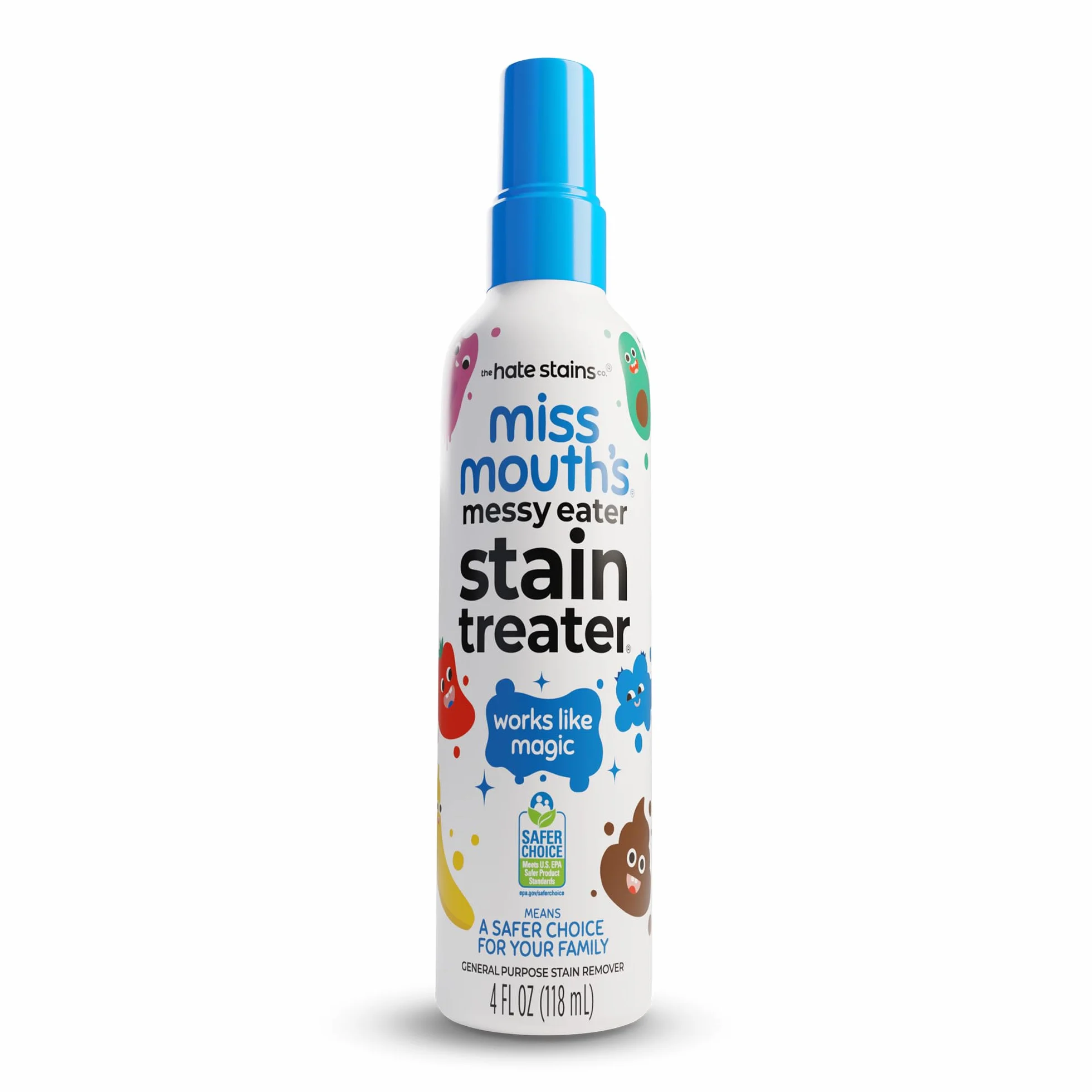 Hate Stains Co. Odplamiacz do ubrań 120 ml spray do usuwania plam woskowych