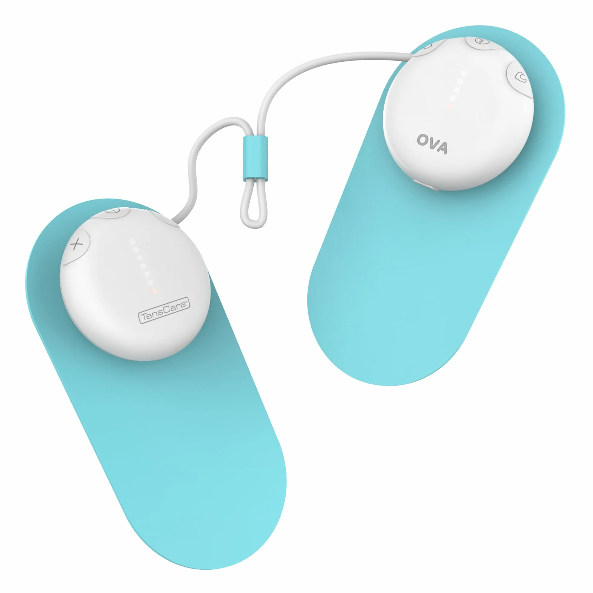 TensCare OVA 3 Uśmierzenie bólu menstruacyjnego-TENS i terapia cieplna w przypadku bólu menstruacyjnego i skurczów menstruacyjnych. Bezpieczny, testowany klinicznie za pomocą ładowarki USB.