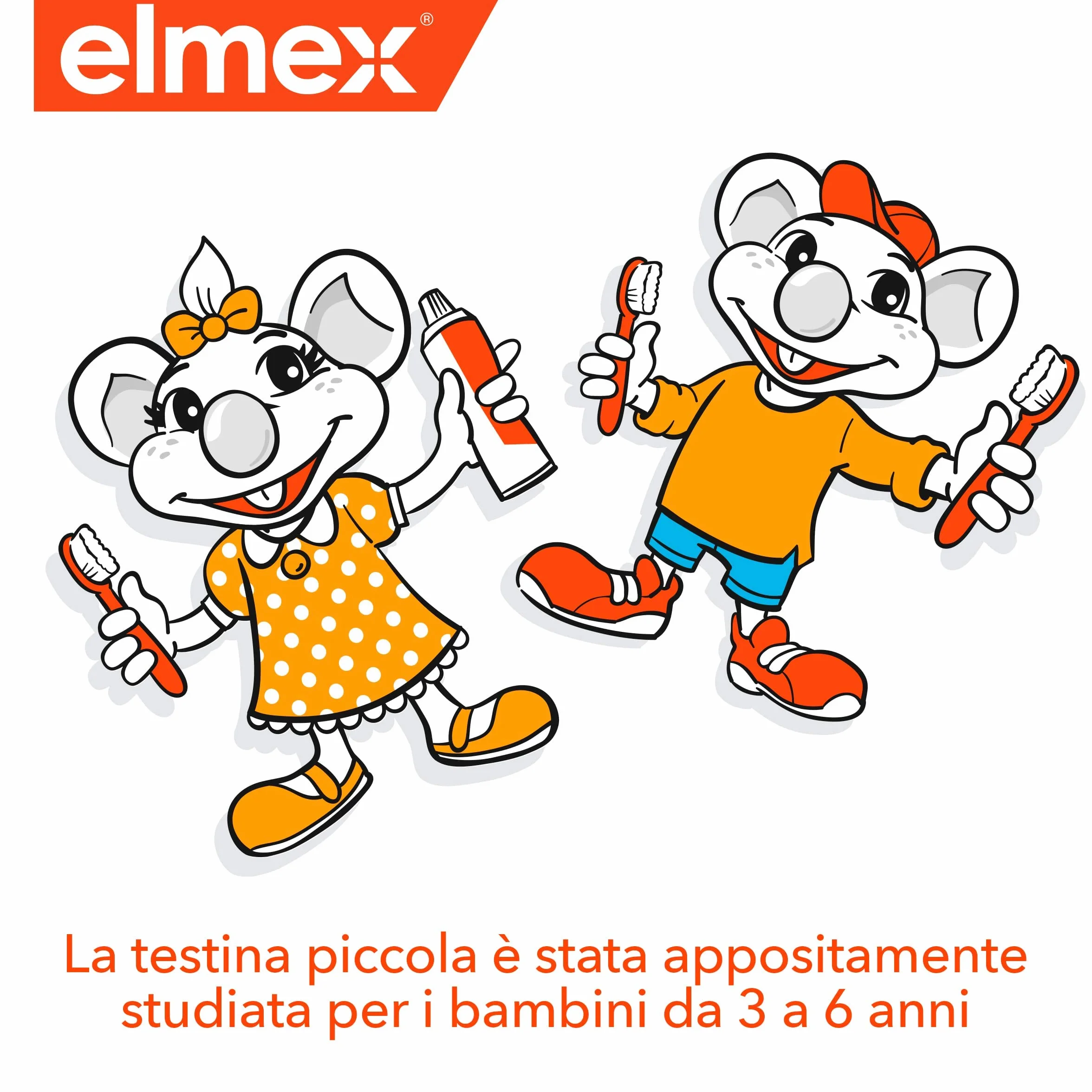 Elmex szczoteczka do zębów dla dzieci 3-6 lat