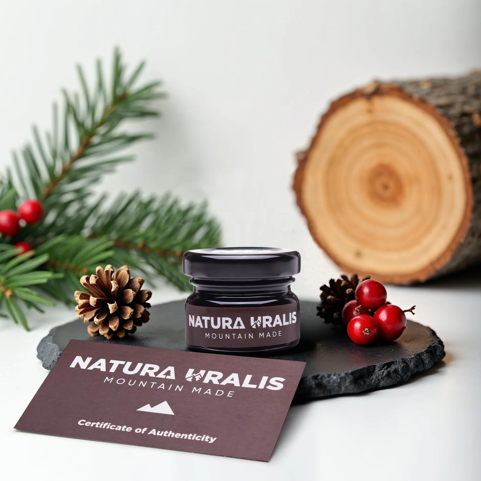 Naura Uralis Himalayan Shilajit | 30g Organicznej Żywicy Mineralnej Shilajit, Naturalnie Uformowanej - Bardzo Silny Czarny Shilajit z Himalajów